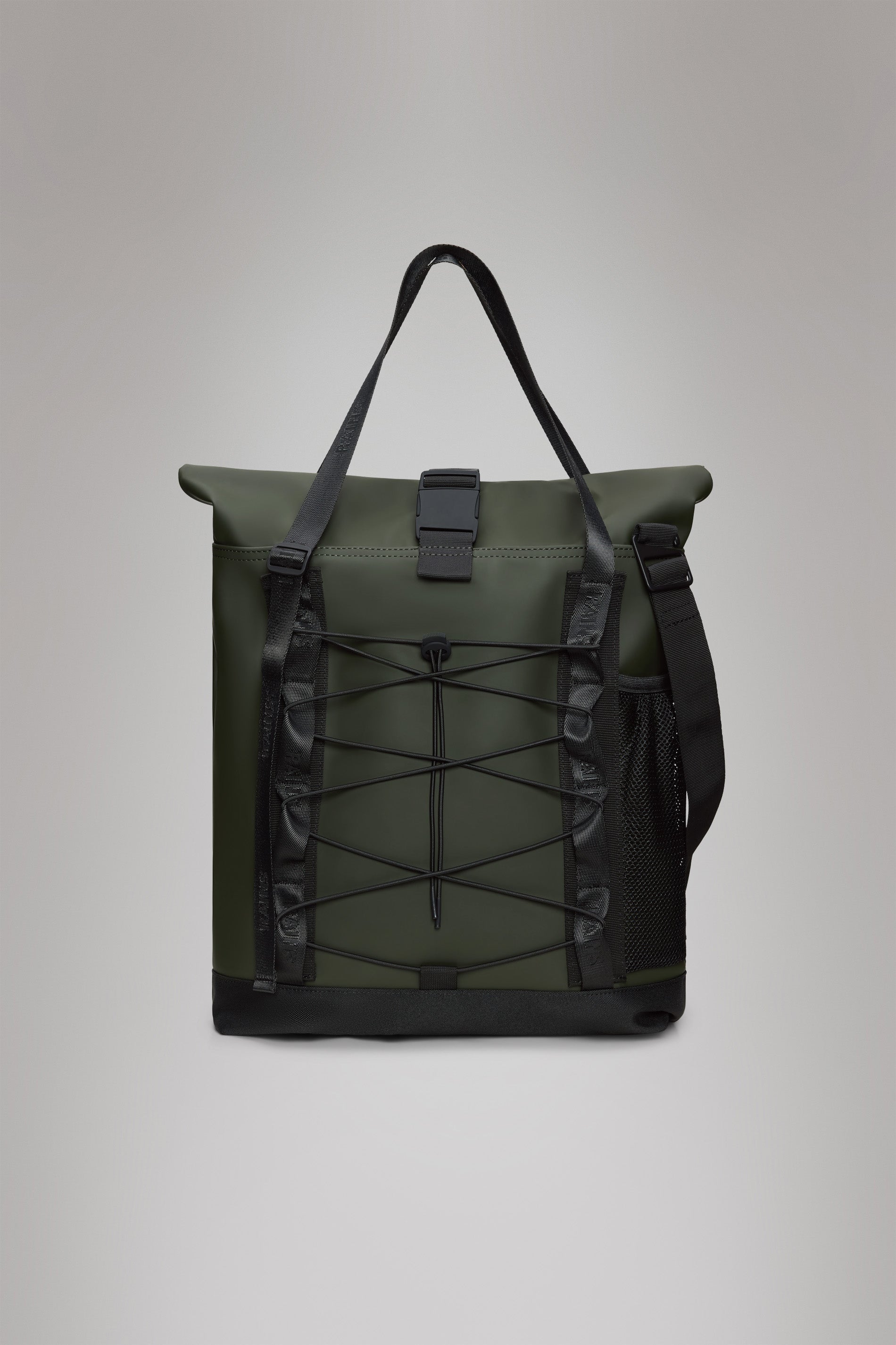 RAINS Trail Rolltop Tote Bag Green 23L H55 x D14 x W36 cm Tote