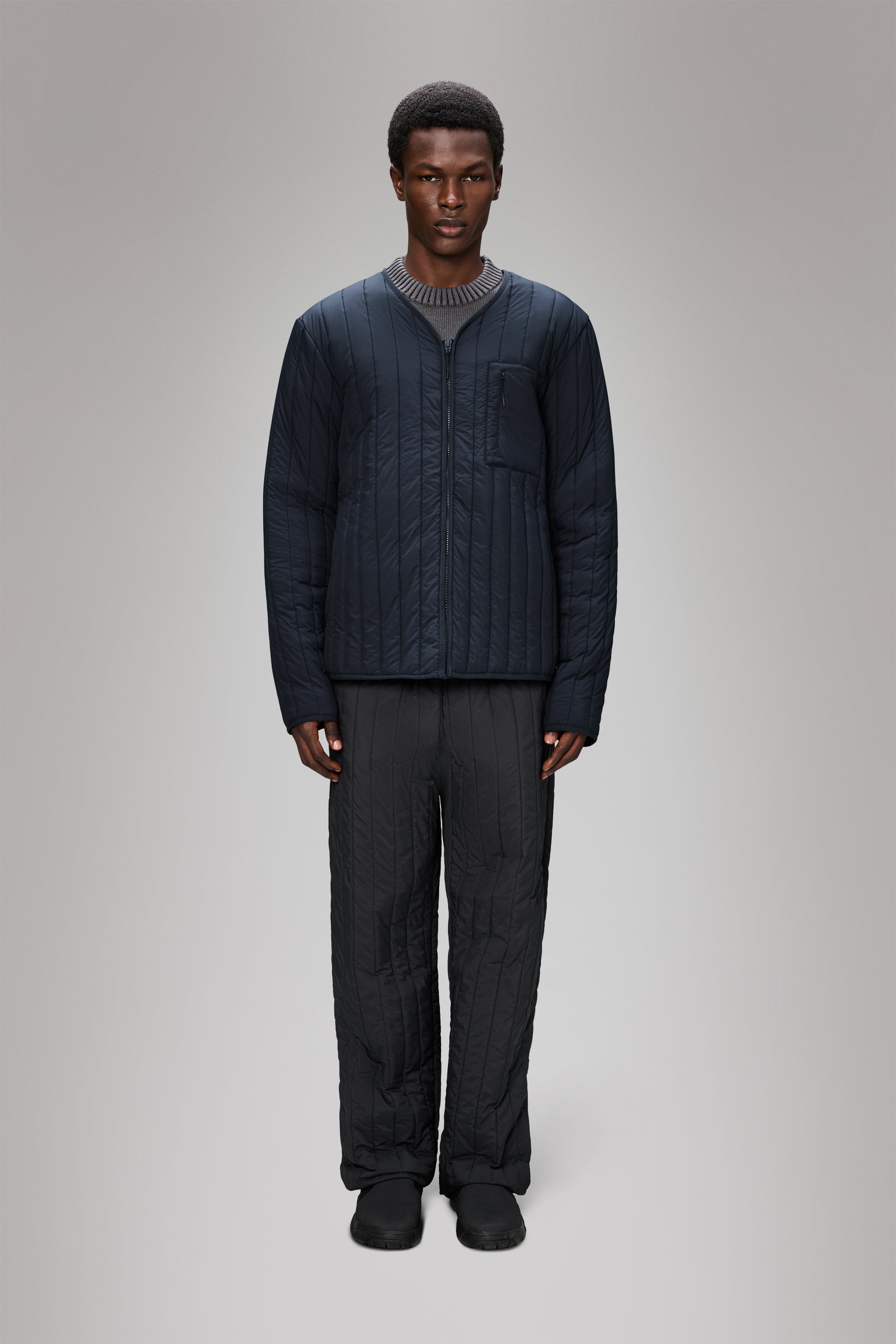 RAINS Banja Liner Jacket Navy Jacket