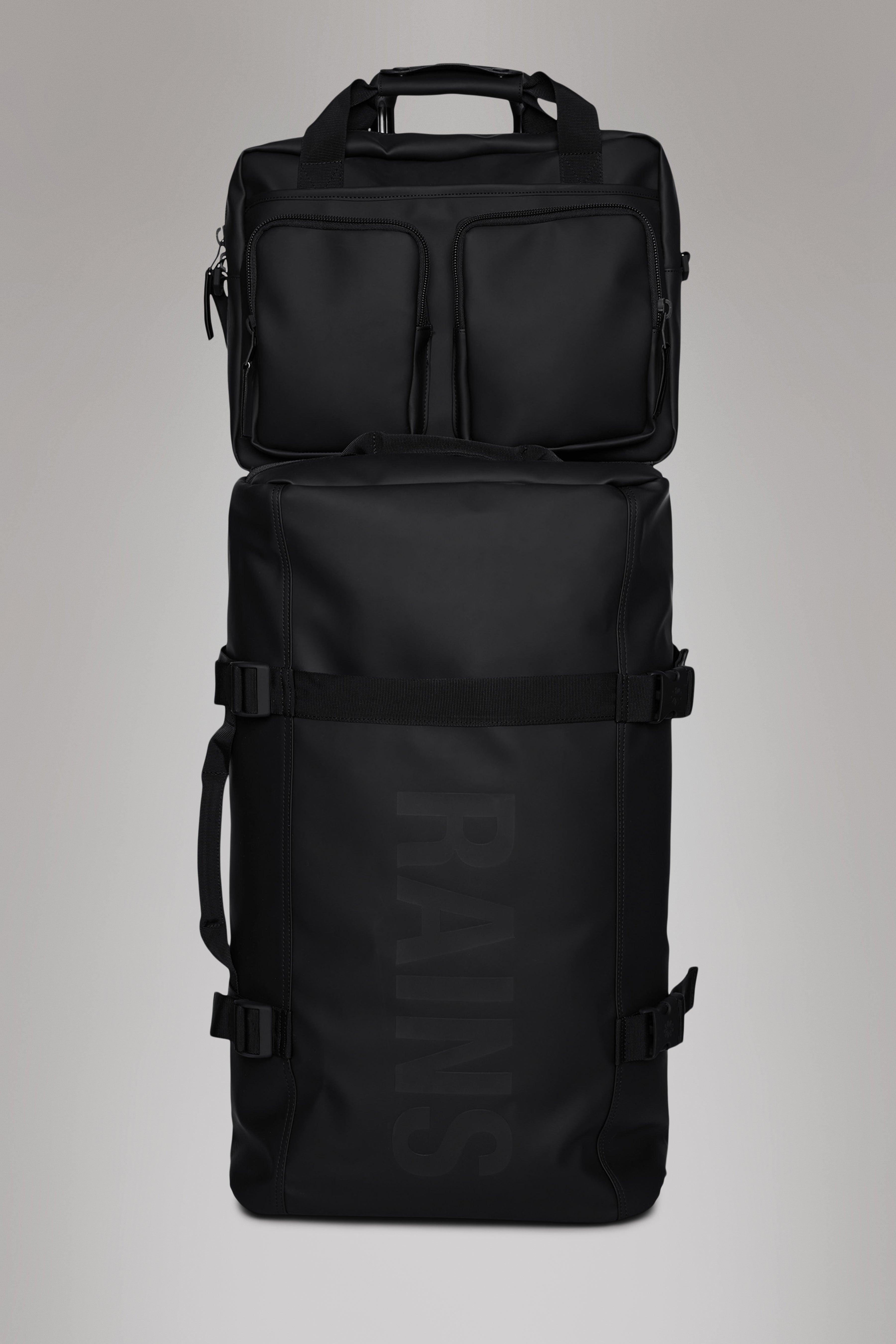 RAINS Texel Tech Bag Black 10L H30 x D9 x W39 cm Laptop bag