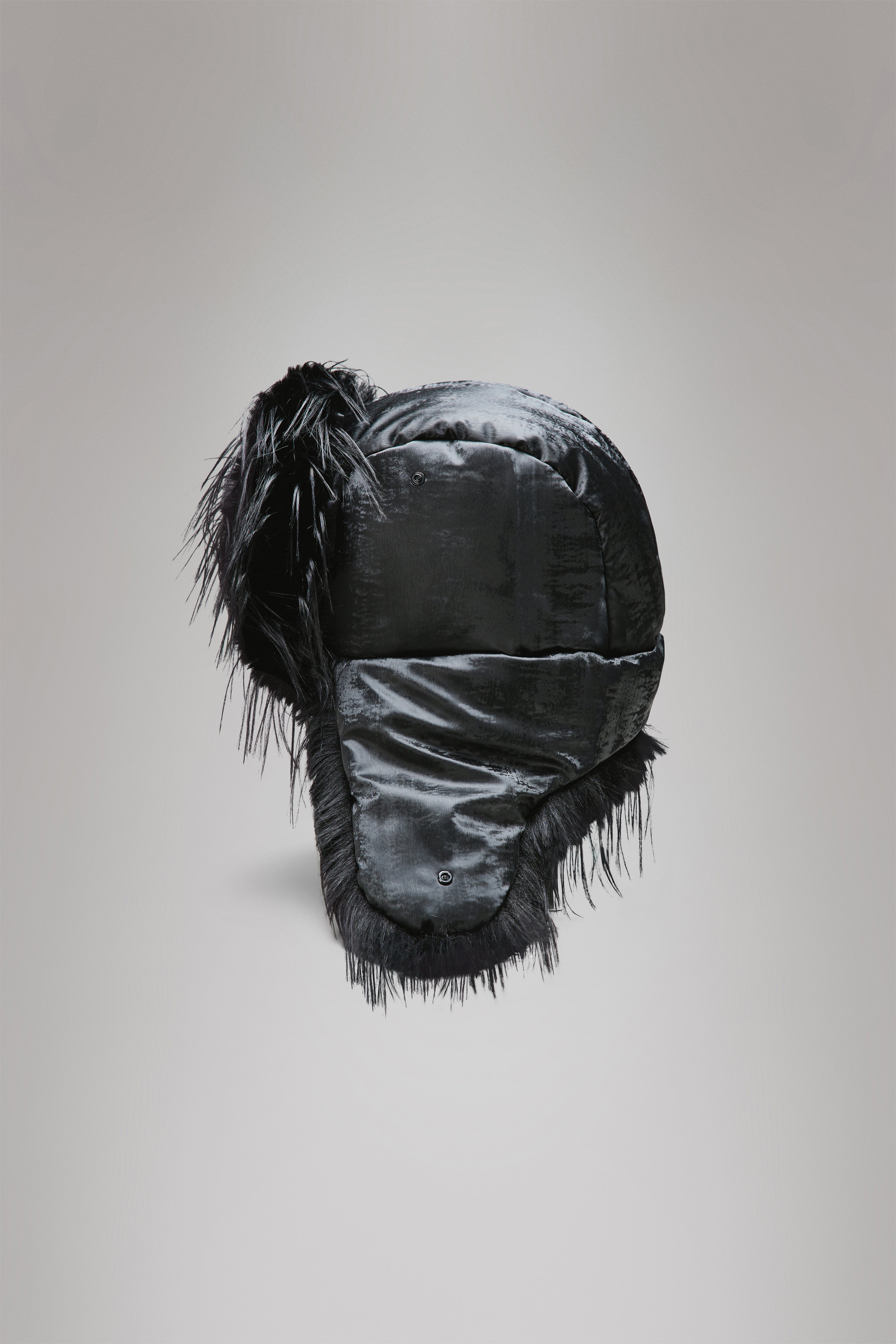 RAINS Vision Fleece Hat Coal Headwear