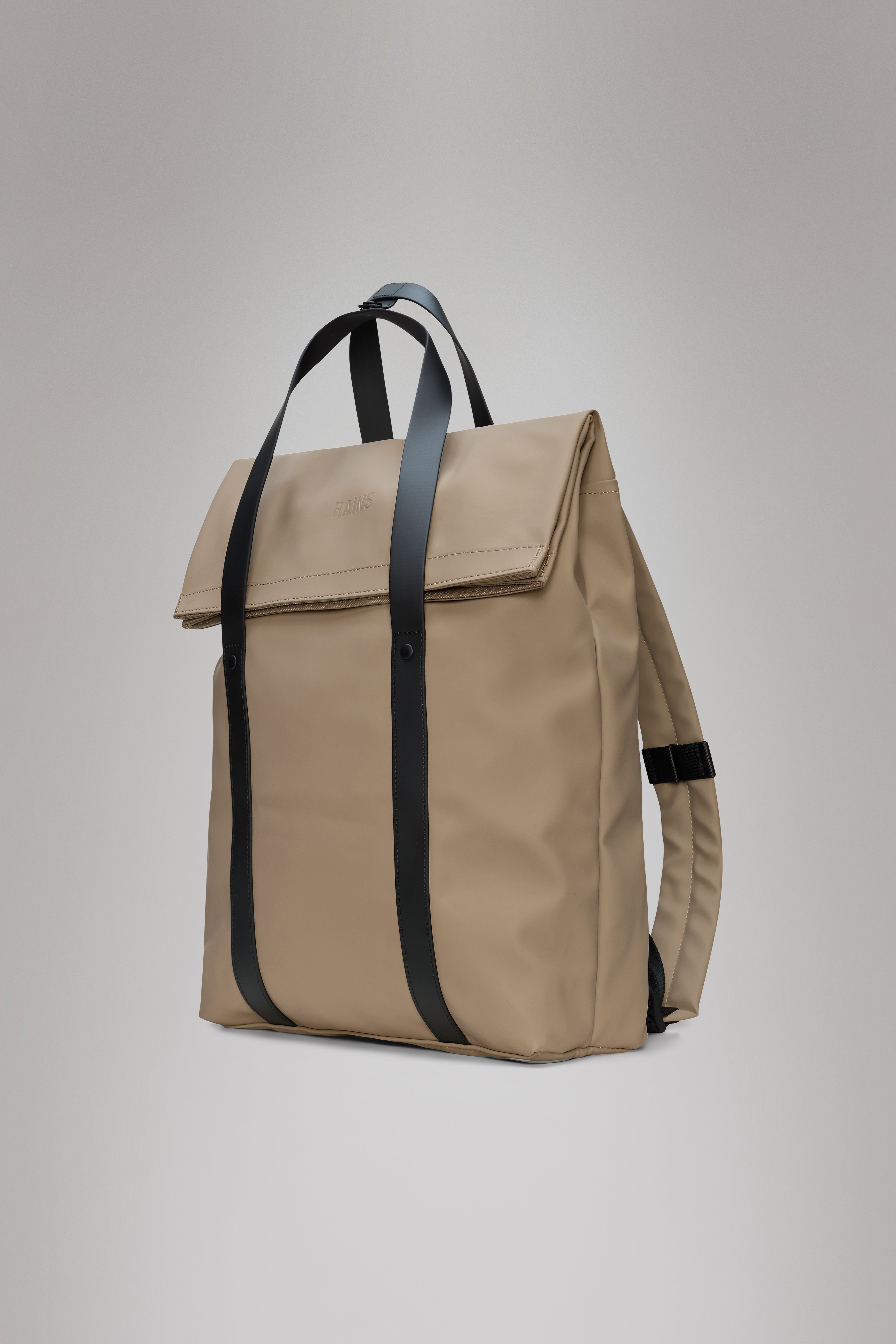 RAINS 2 Way Tote Backpack Beige 23L H58 x D12 x W33 cm Backpack