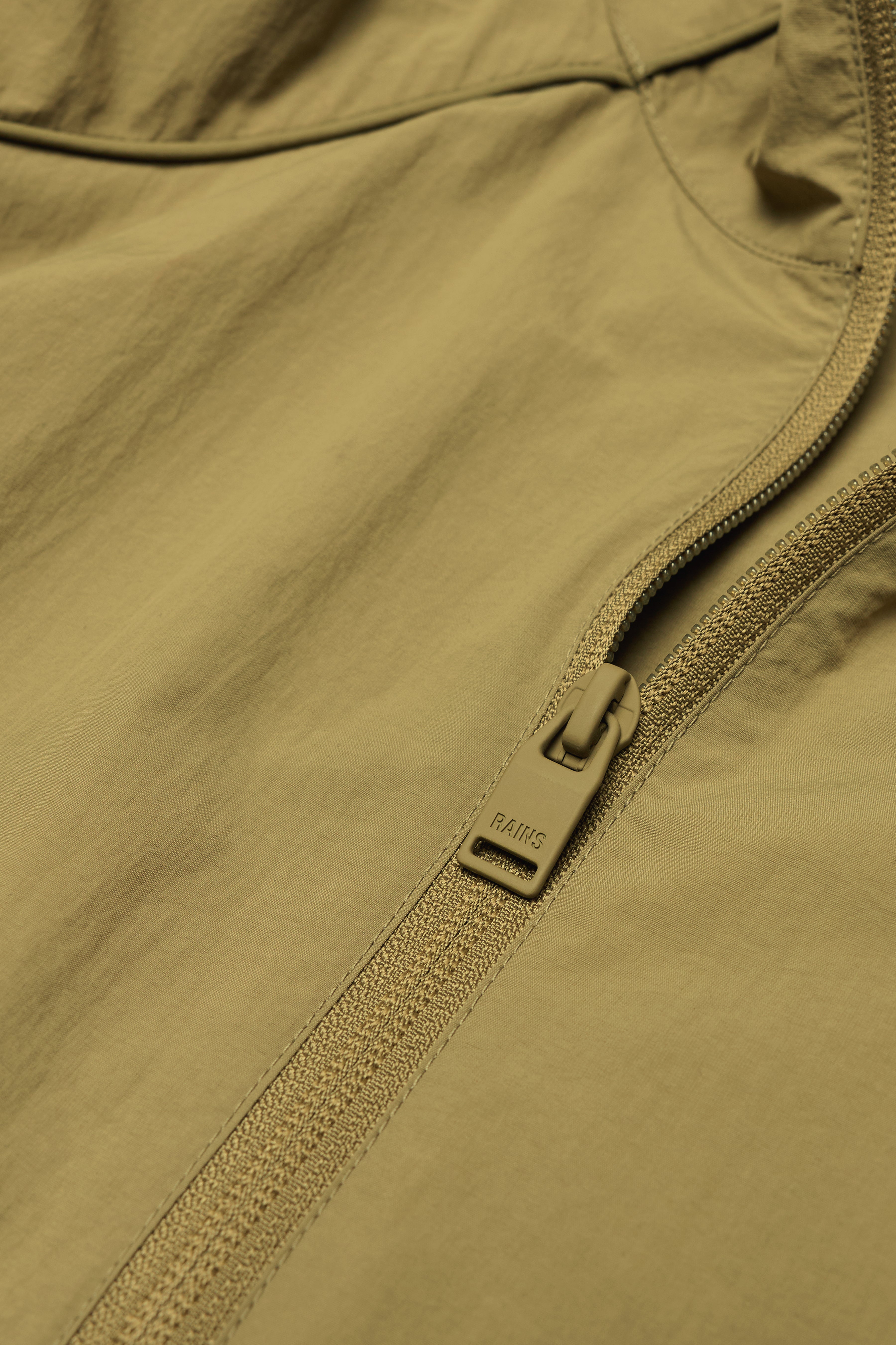 RAINS Cooldown Track Top Fawn Jacket