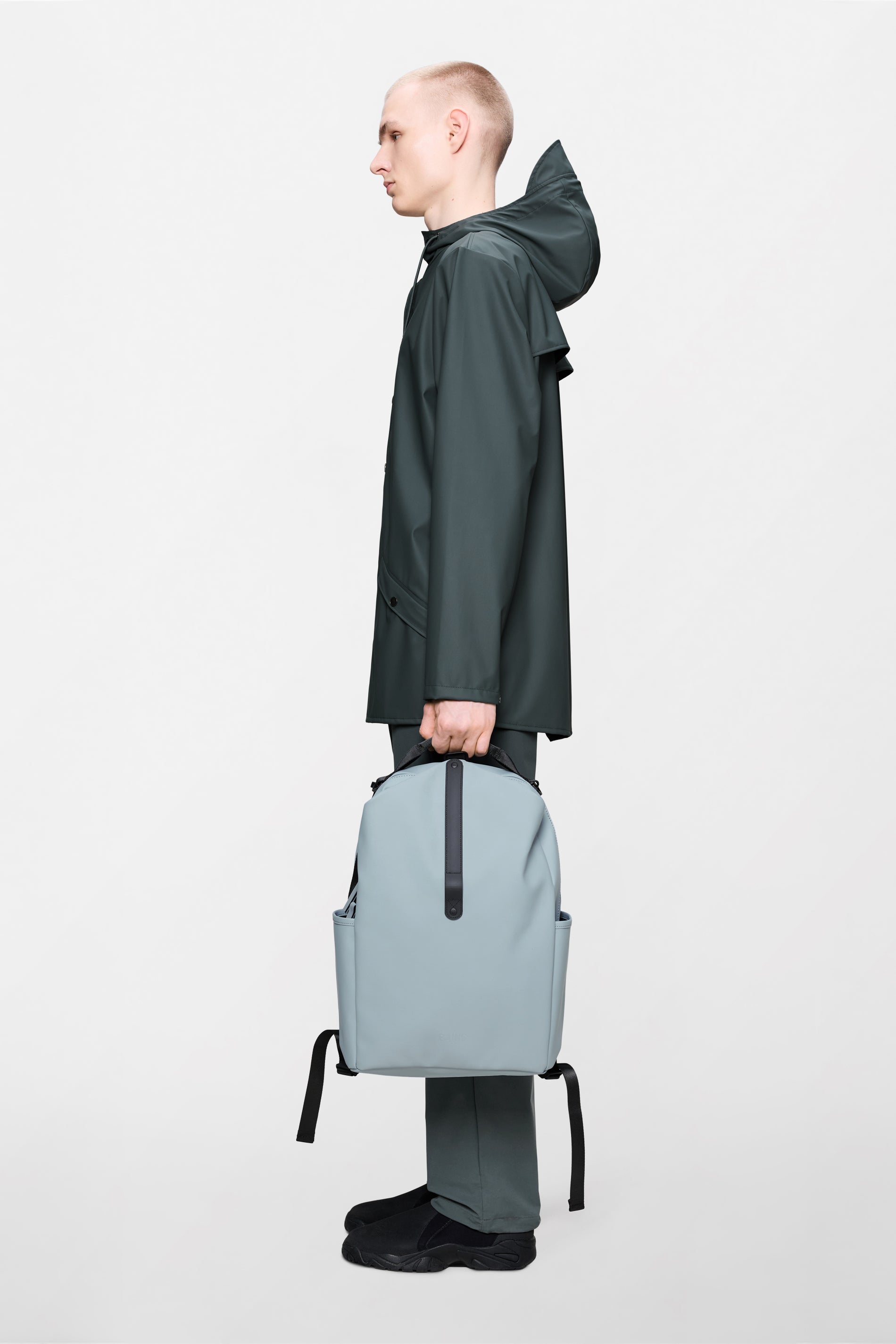 Rains Clip Front Backpack Pool 21L H44 x D16 x W30 cm Backpack