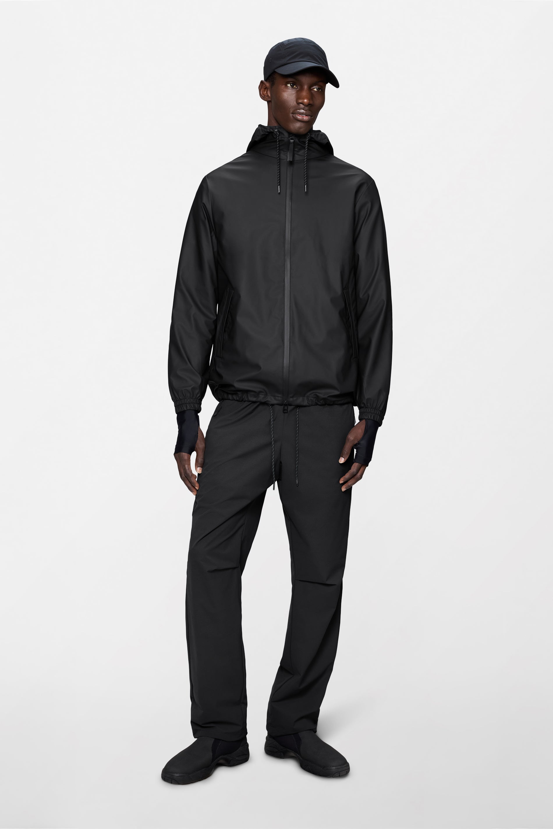 RAINS Storm Breaker Black Jacket