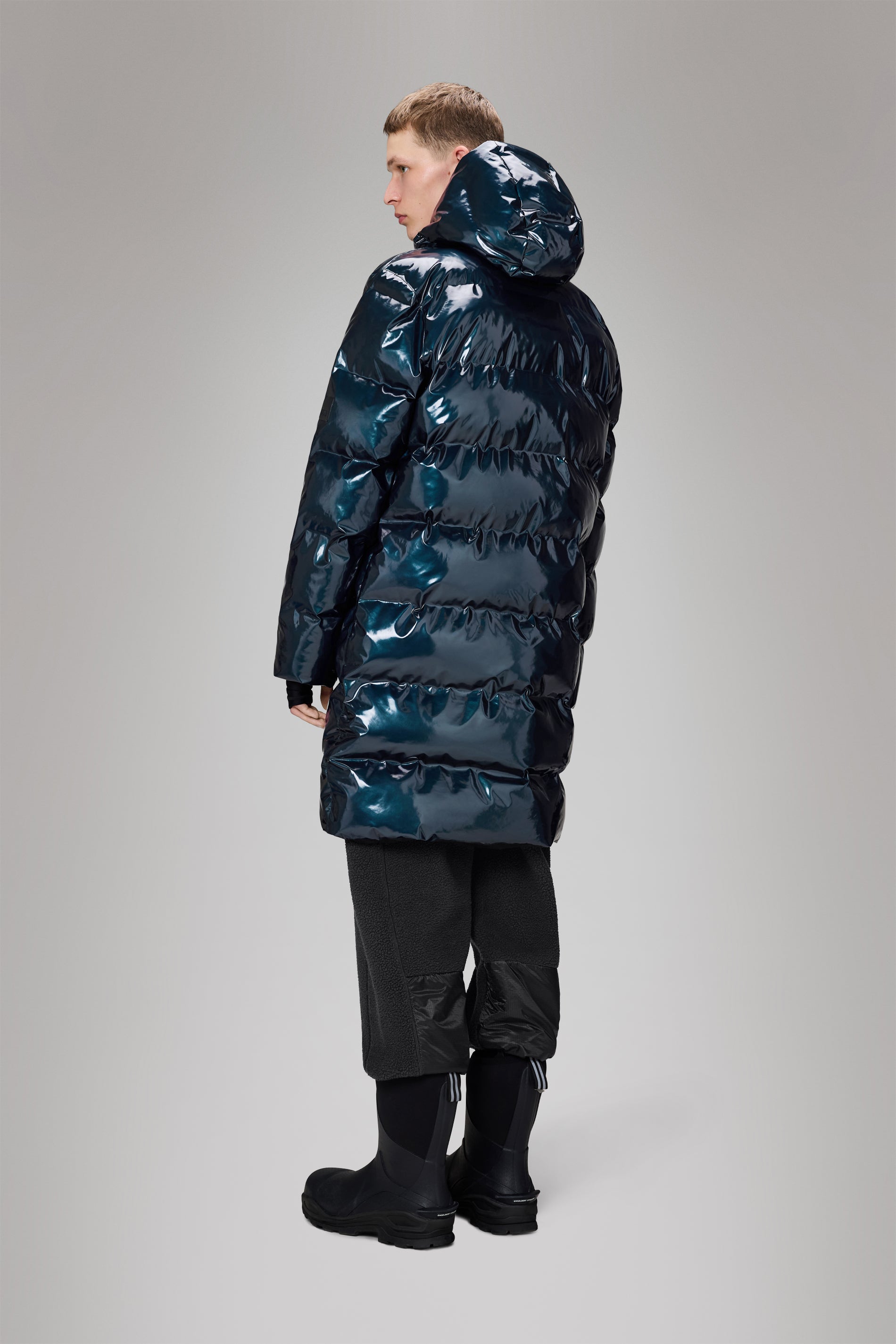 Rains Alta Longer Puffer Jacket Spill Jacket