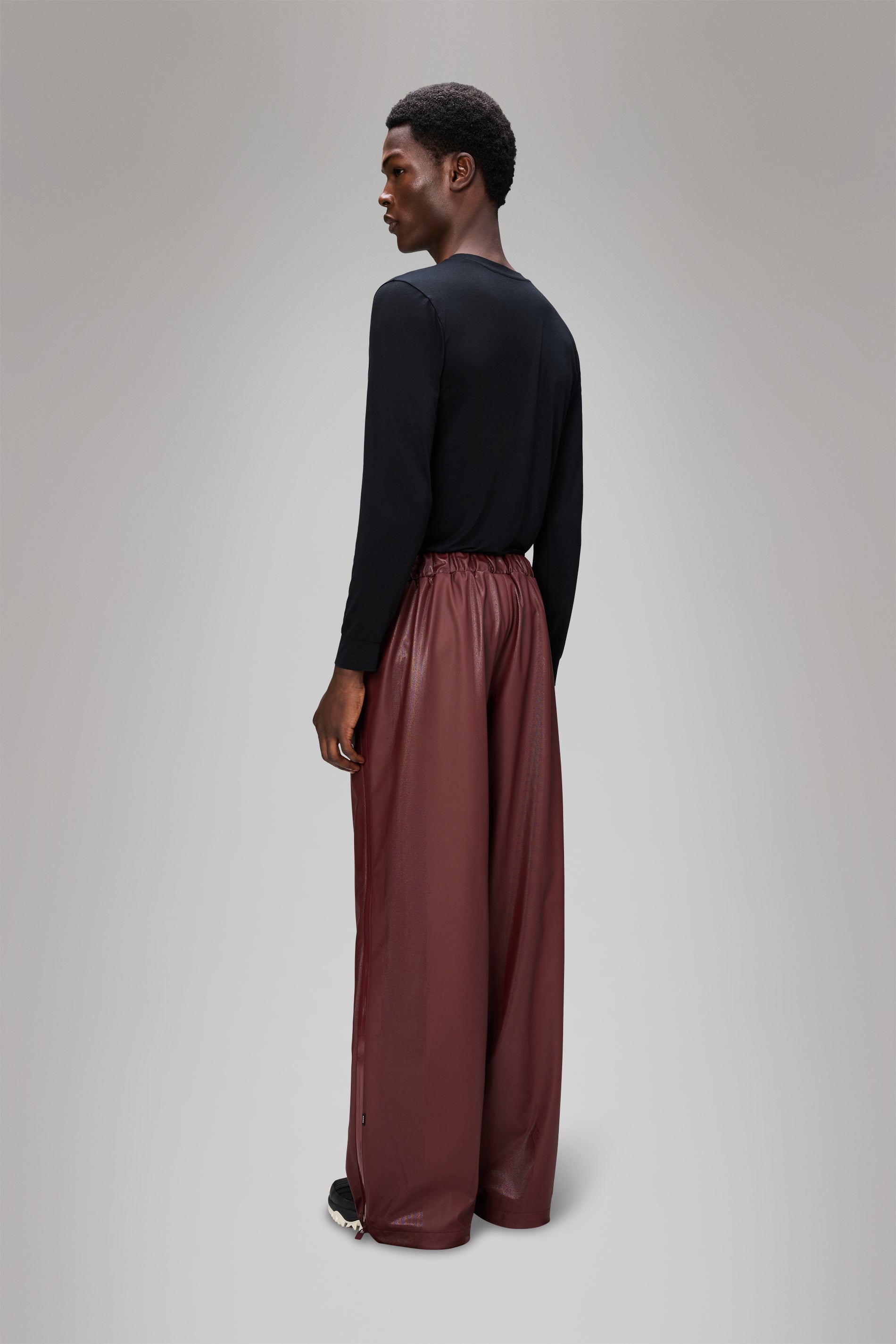 Rains Rains x Umbro Apollo Pants Wide Maroon Red Pants