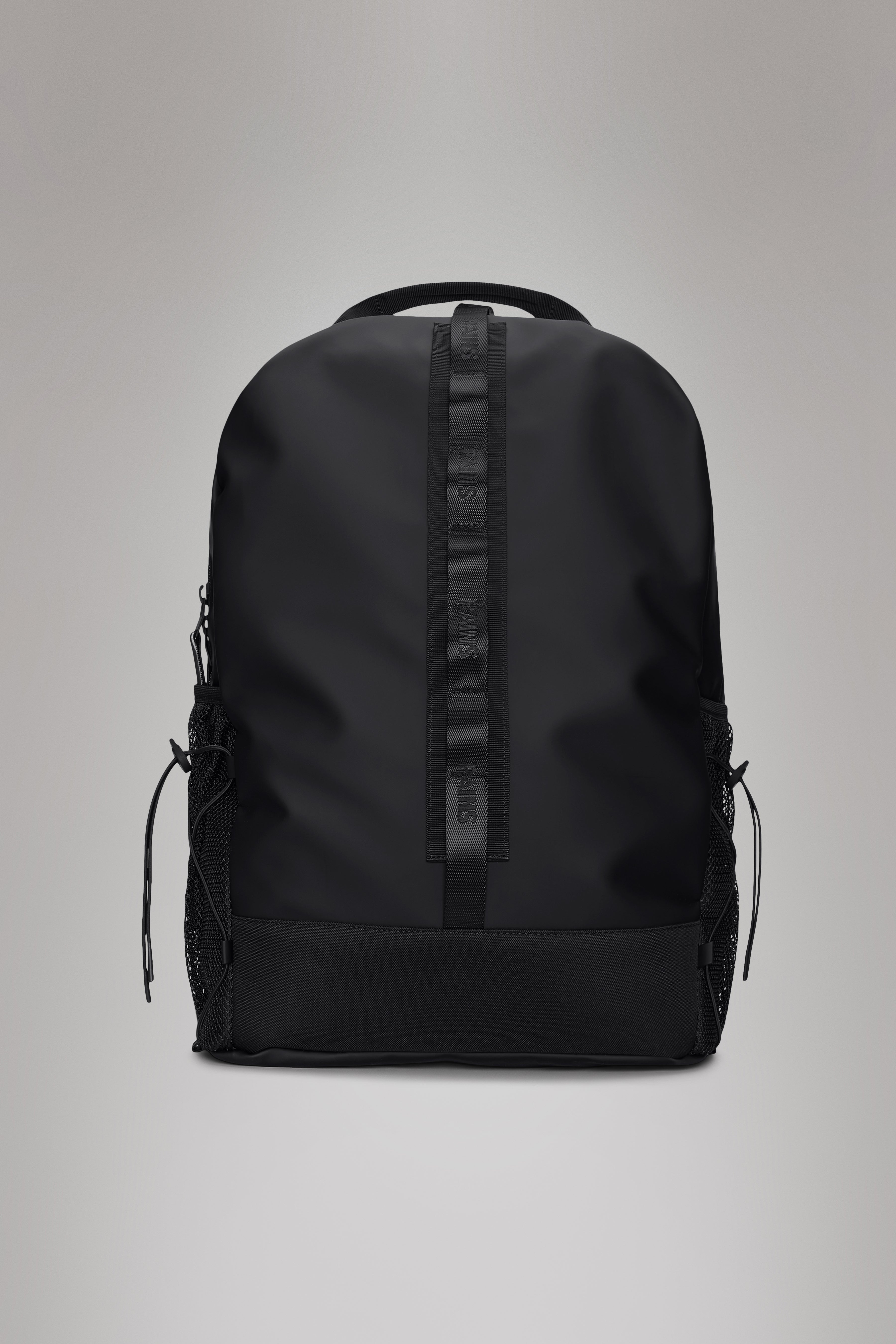 RAINS Trail Clip Front Backpack Black Backpack
