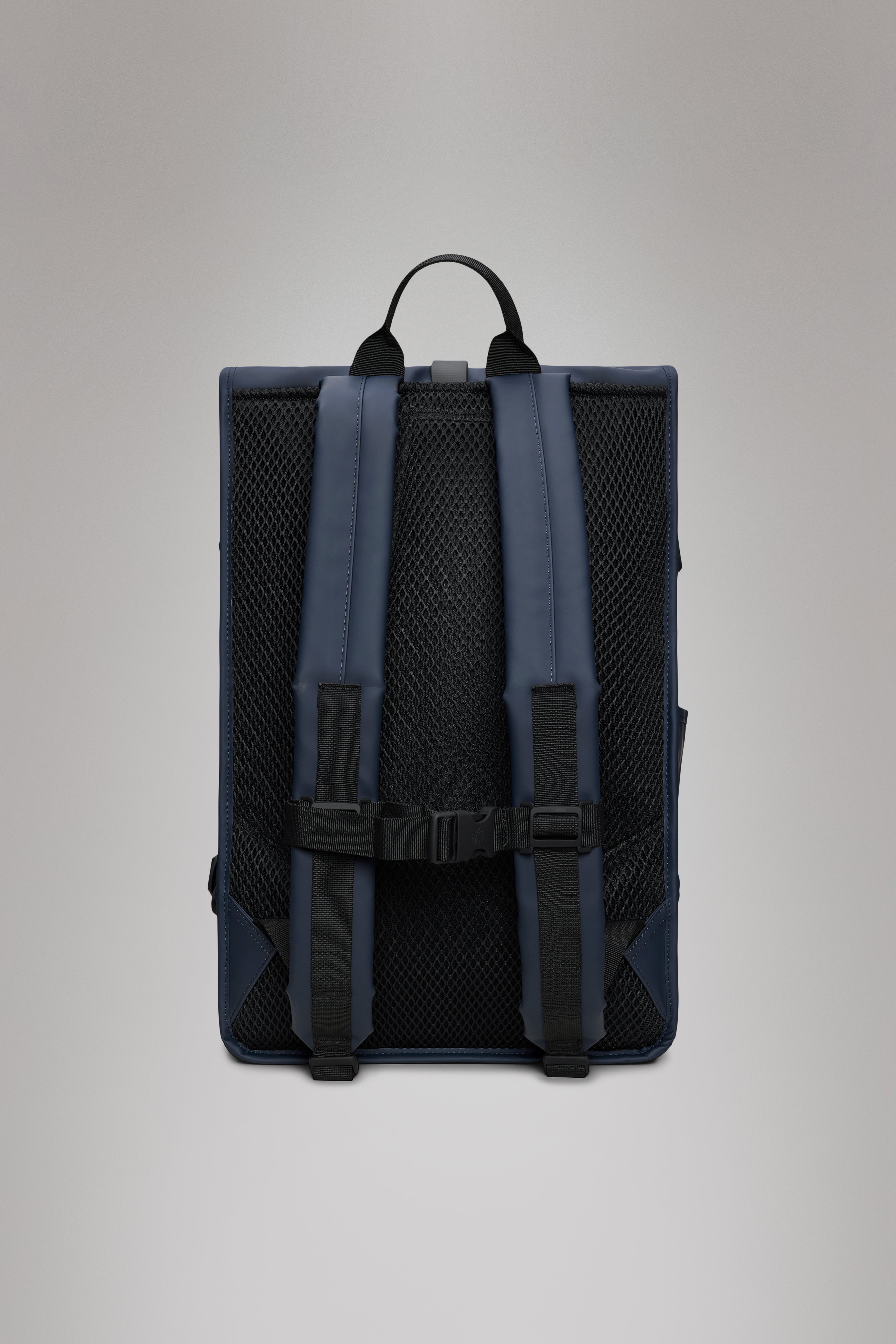 RAINS Rolltop Rucksack Large Navy 23L H63 x D14 x W32 cm Backpack