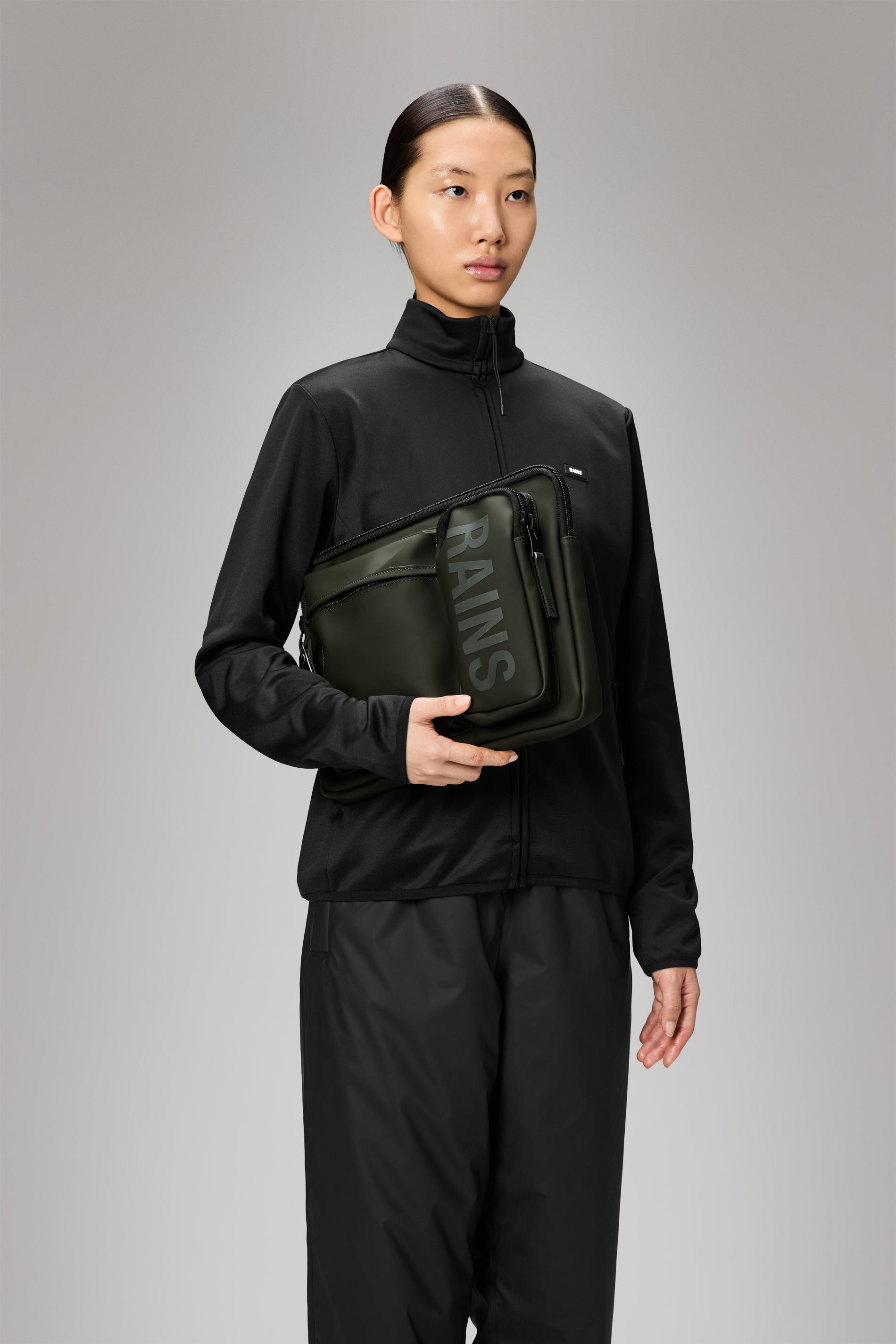 RAINS Texel Laptop Case 15″/16″ Green 2.60L H27 x D2.50 x W38 cm Laptop Case