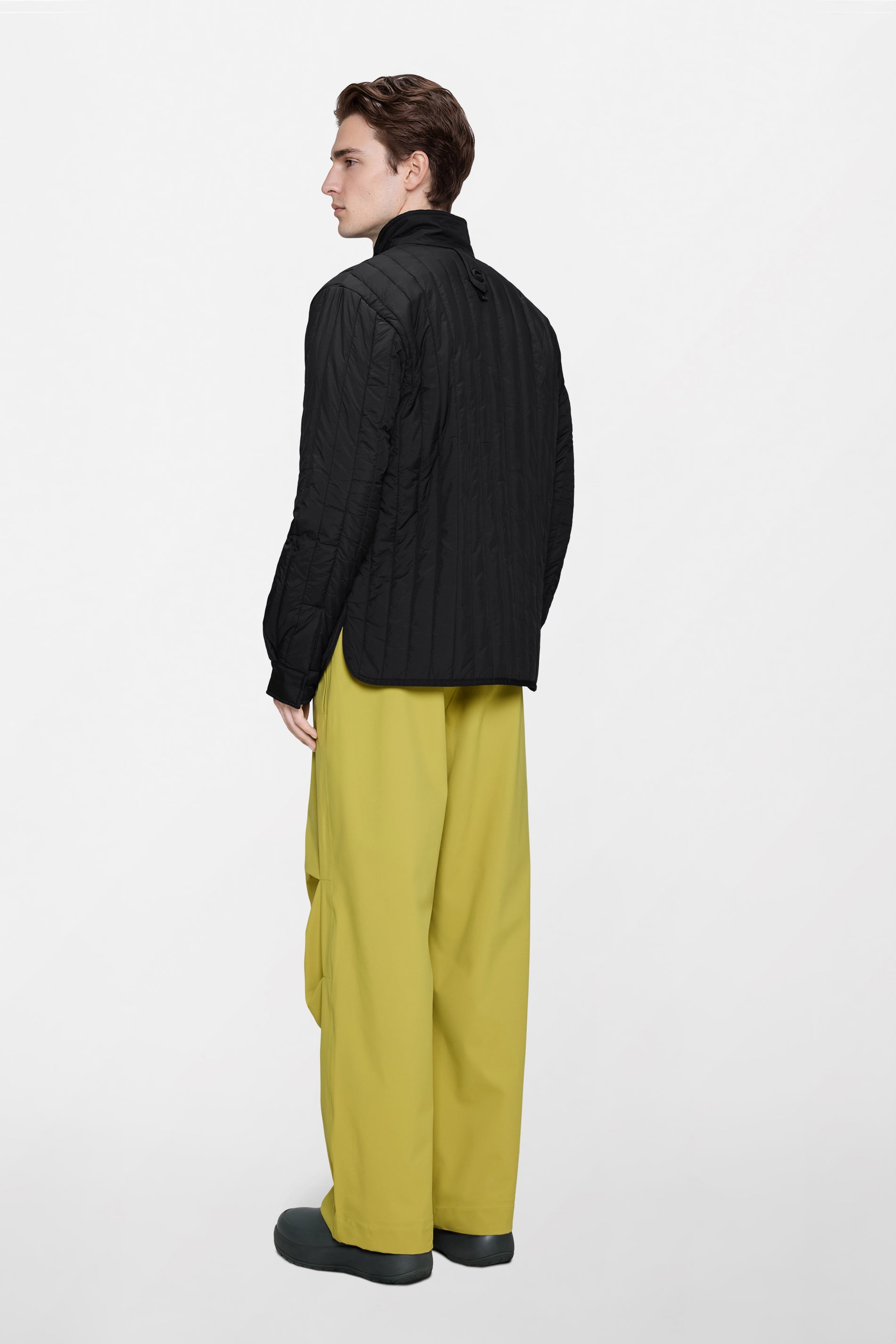RAINS Banja Liner Pocket Jacket Black Jacket
