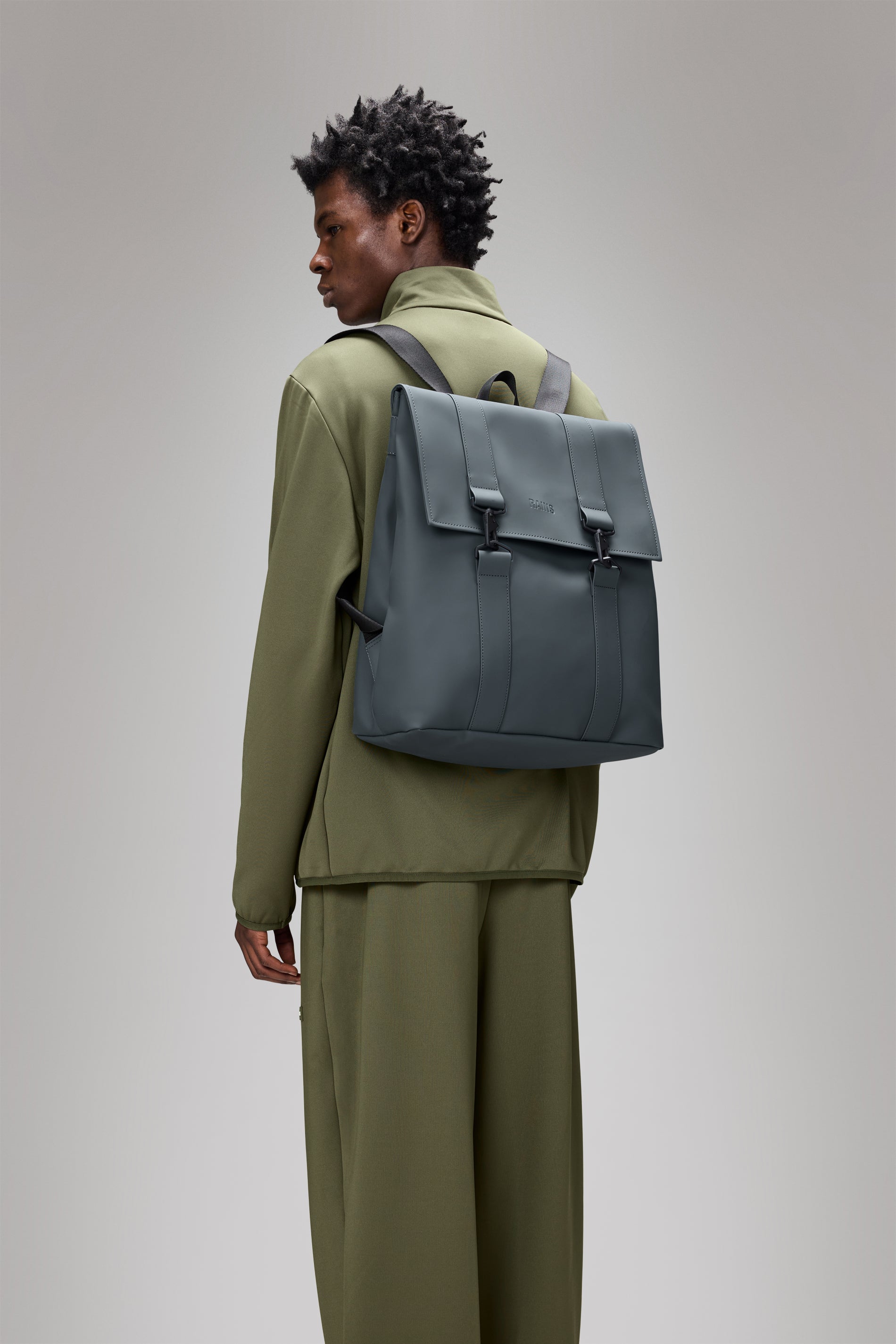 RAINS MSN Bag Lagoon 21L H40 x D14 x W35 cm Backpack