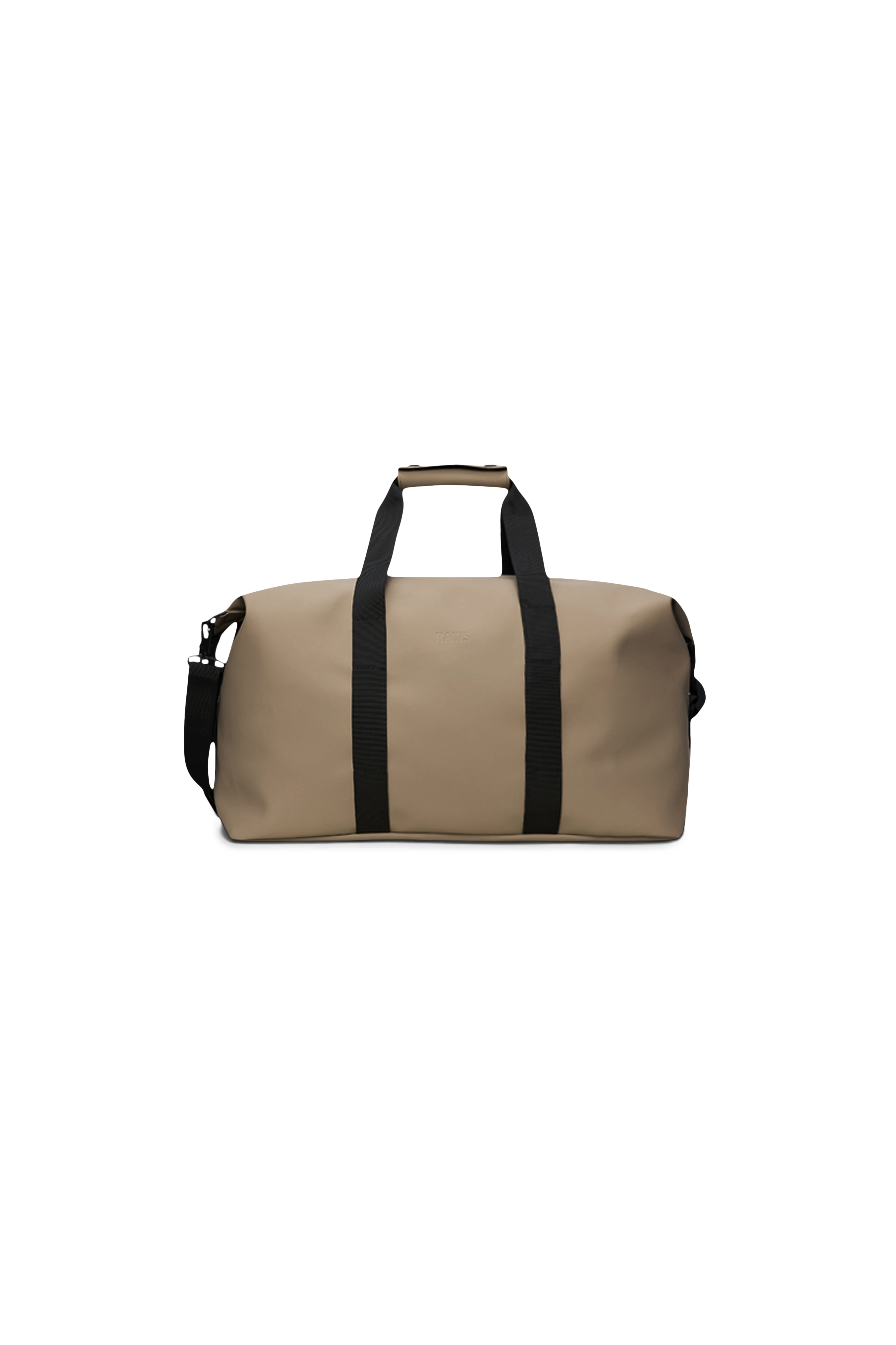RAINS Hilo Weekend Bag Beige 36L H27 x D26 x W52 cm Weekender