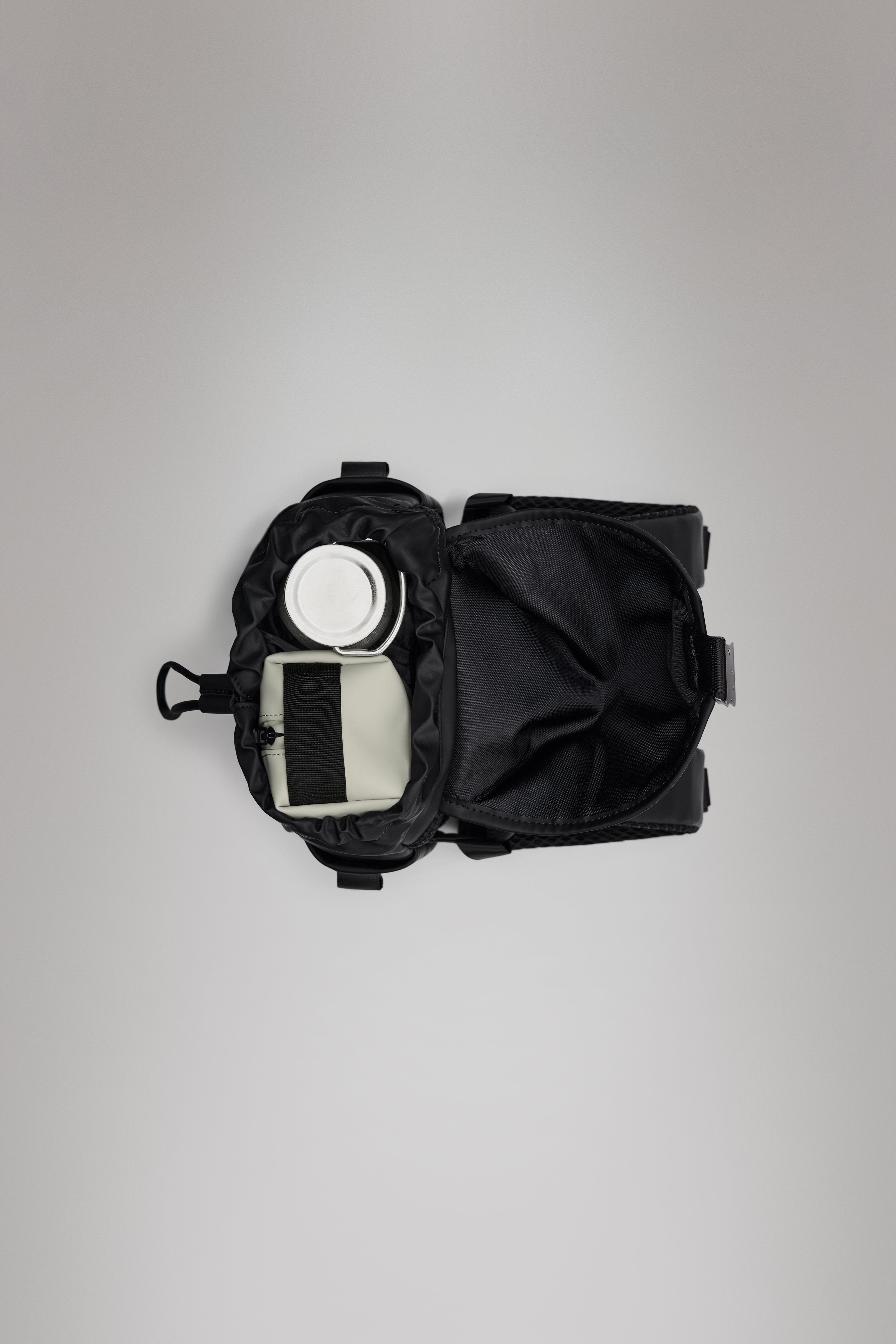 RAINS Valera Bucket Backpack Mini Black Backpack