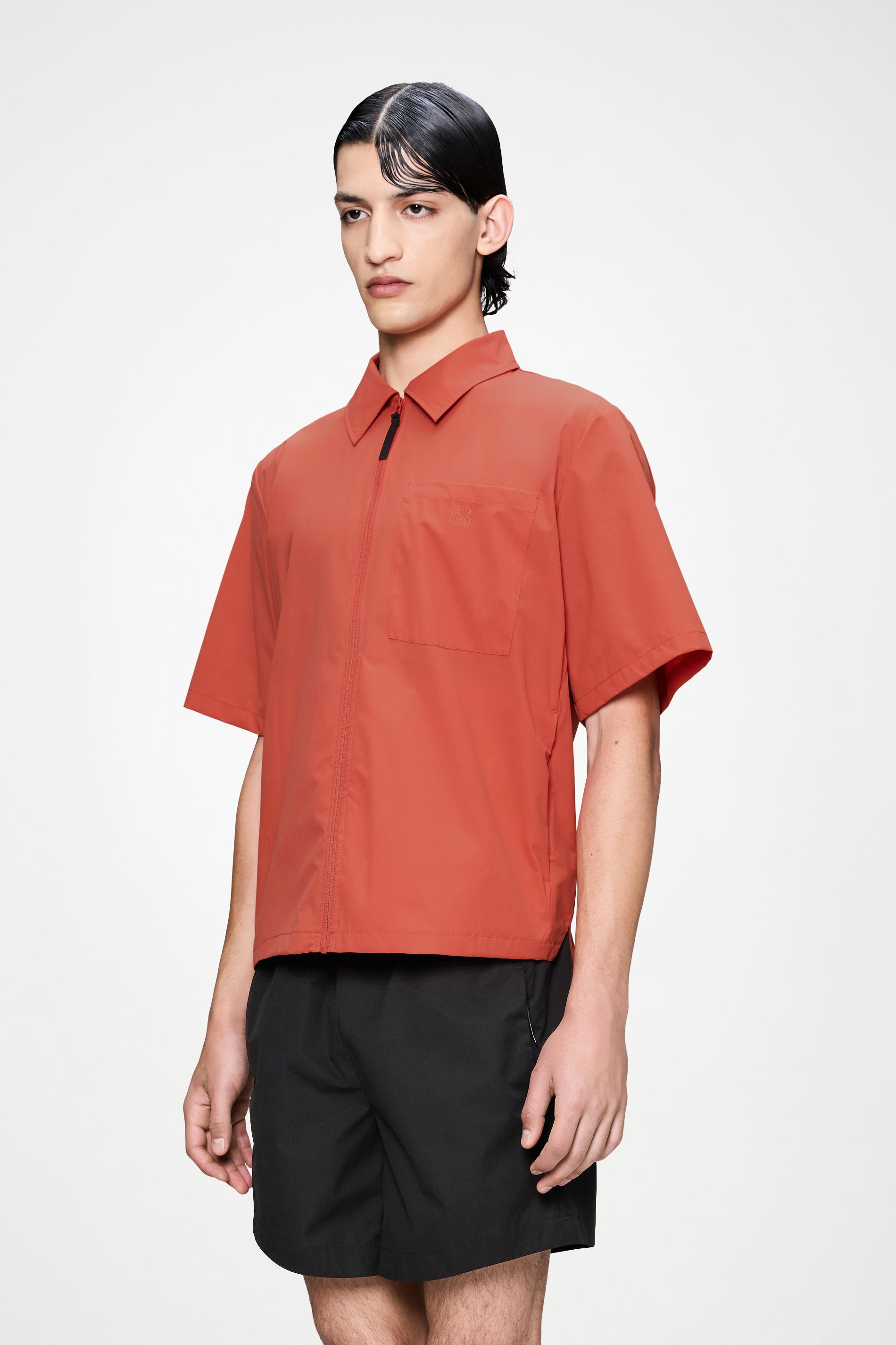 RAINS Mito Short Sleeve Shirt Kiln Short Sleeve