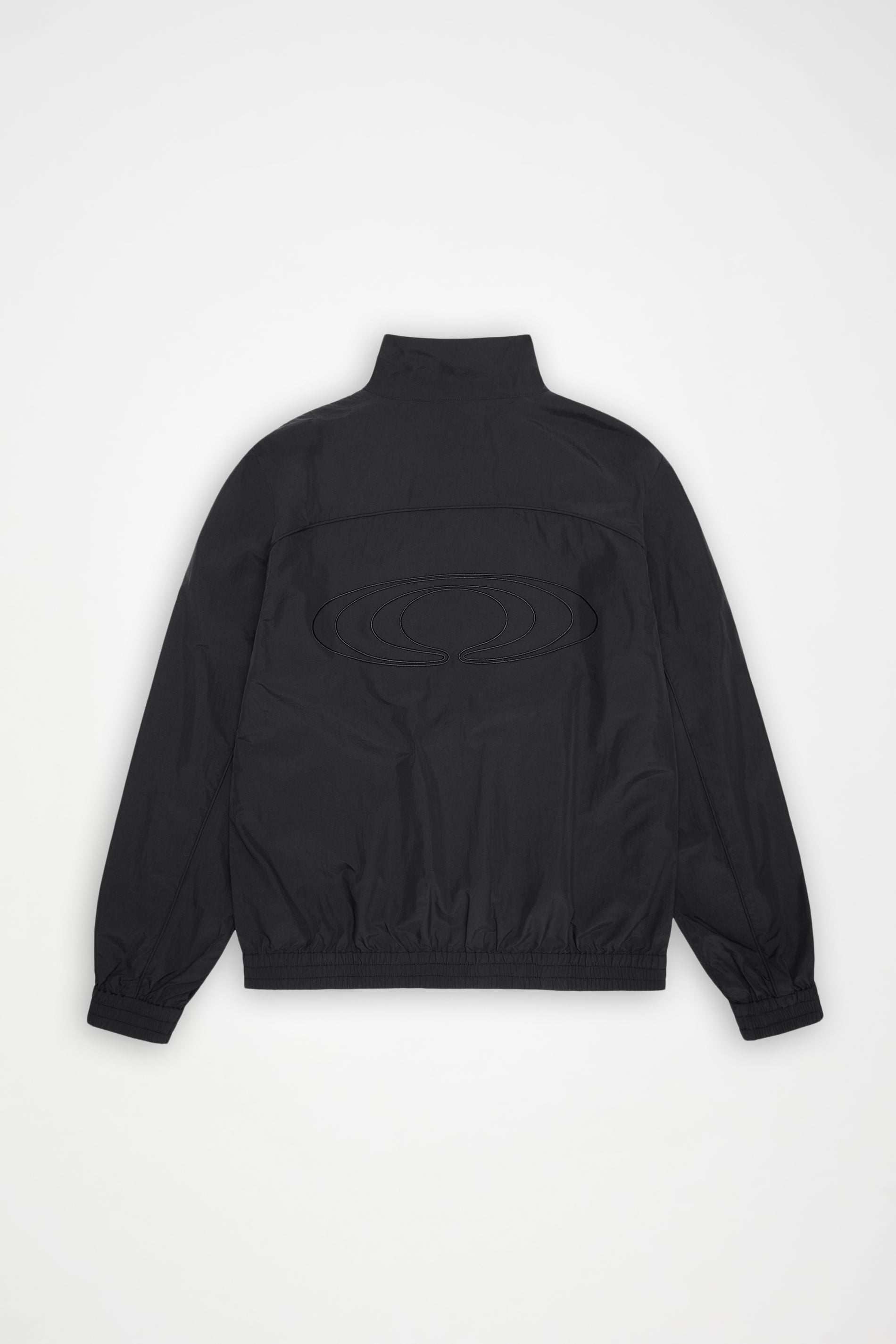 RAINS Cooldown Pocket Track Top Black Jacket