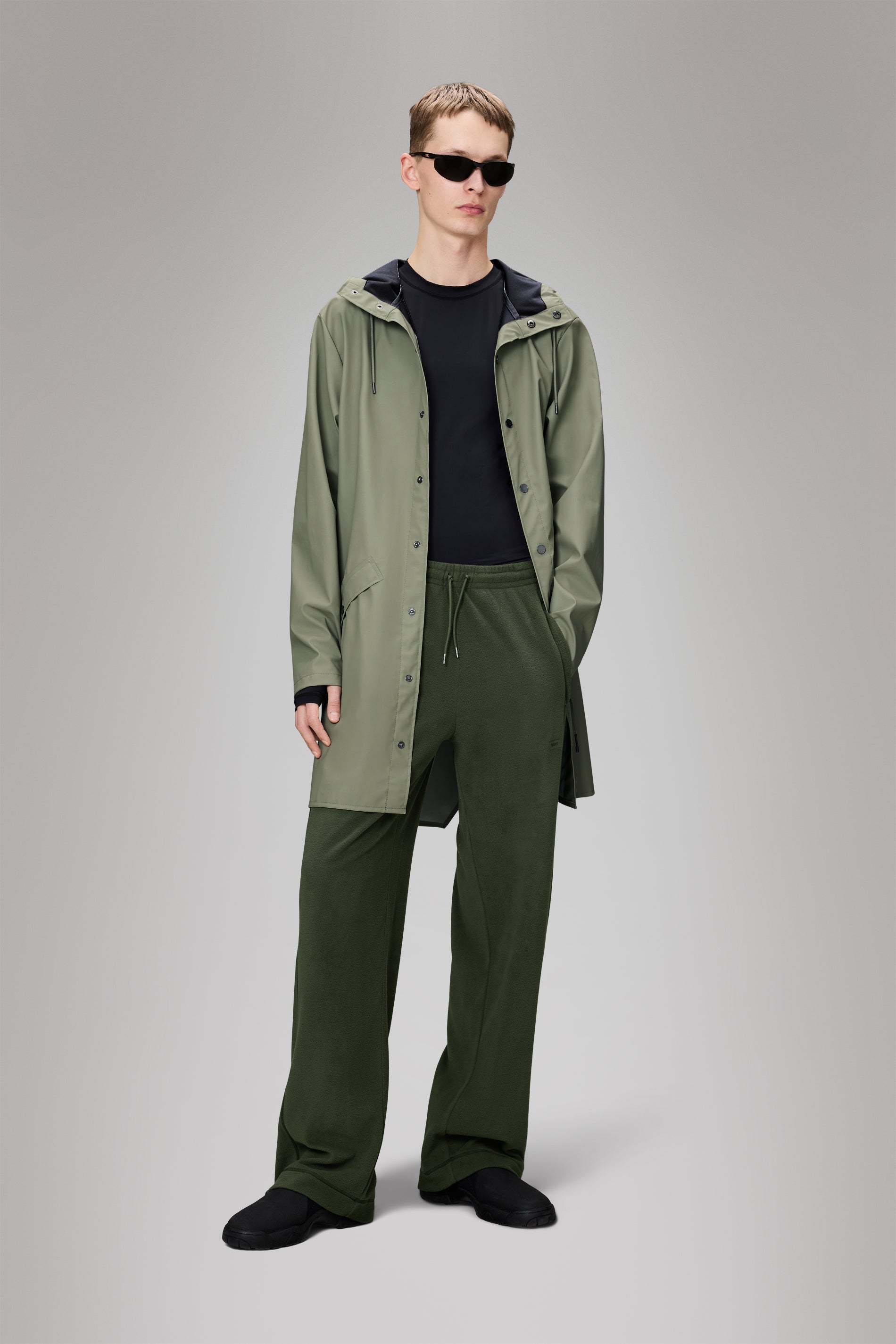 RAINS Long Jacket Drift Jacket