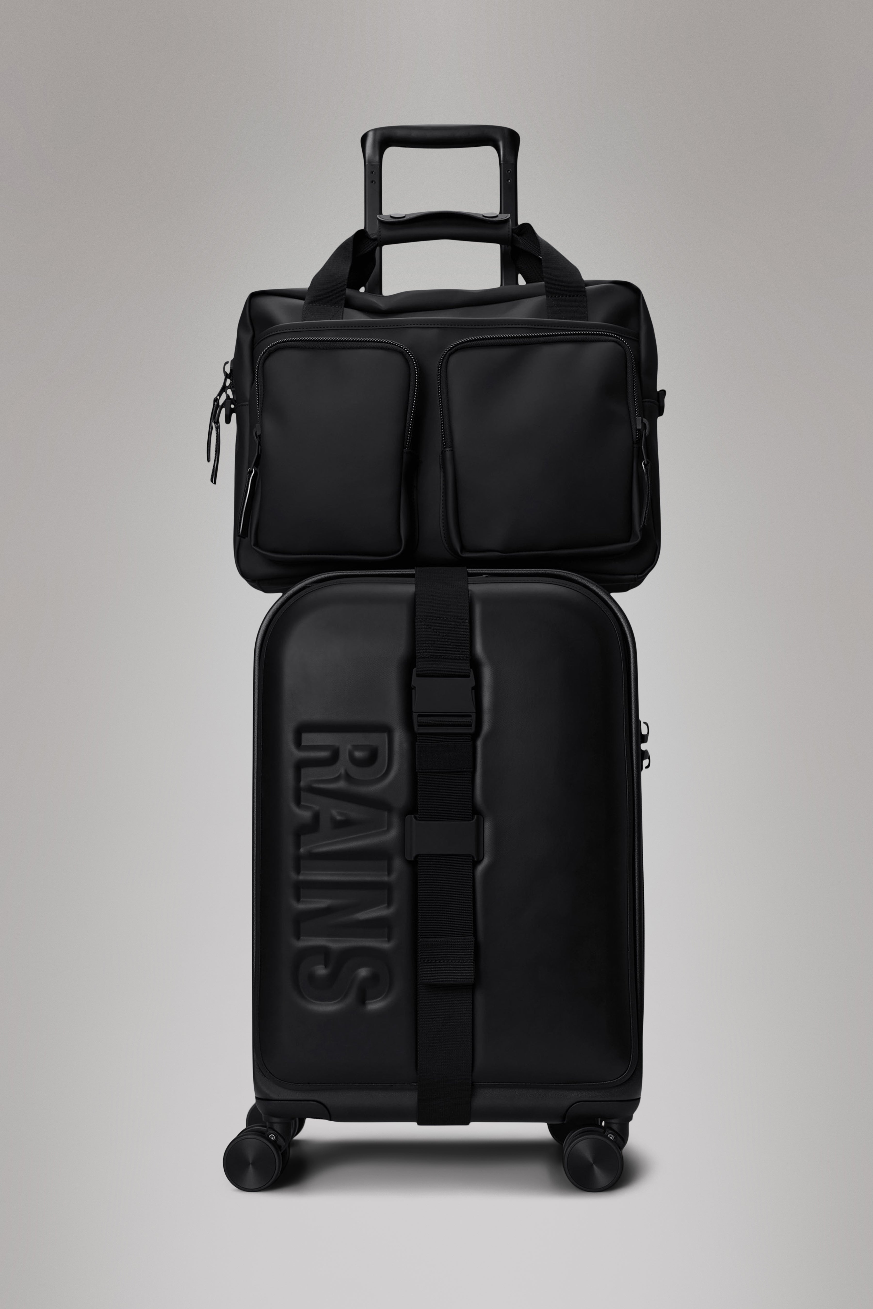 RAINS Texel Tech Bag Black 10L H30 x D9 x W39 cm Laptop bag