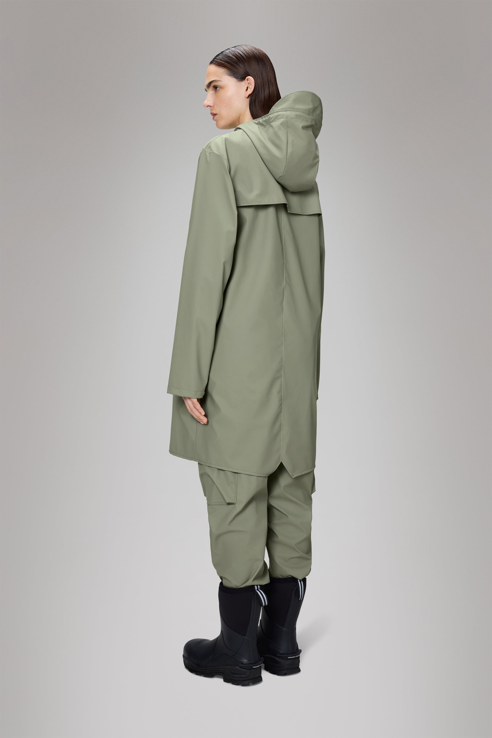 RAINS Long Jacket Drift Jacket