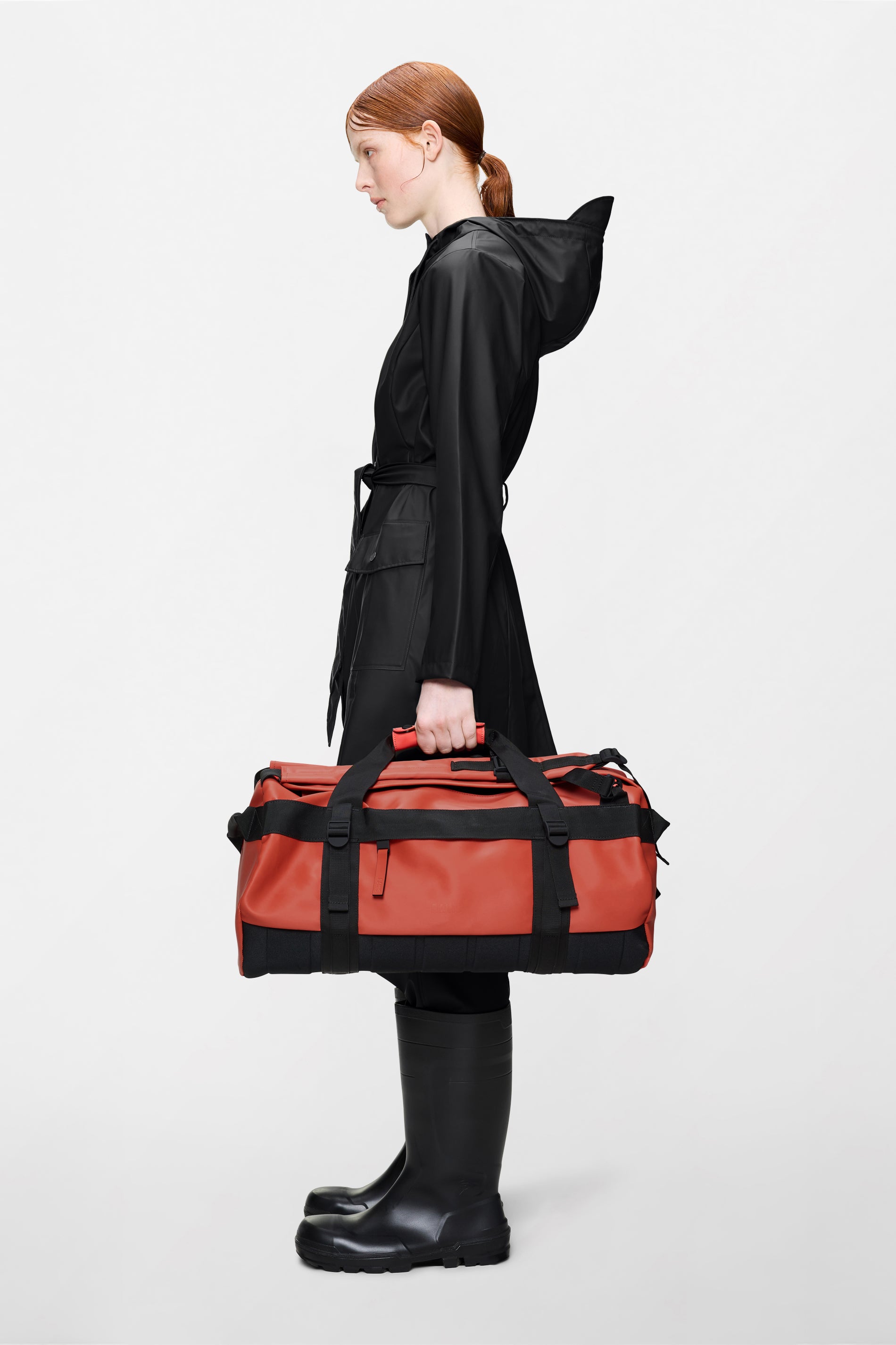 RAINS Texel Duffel Bag Small Kiln Duffel