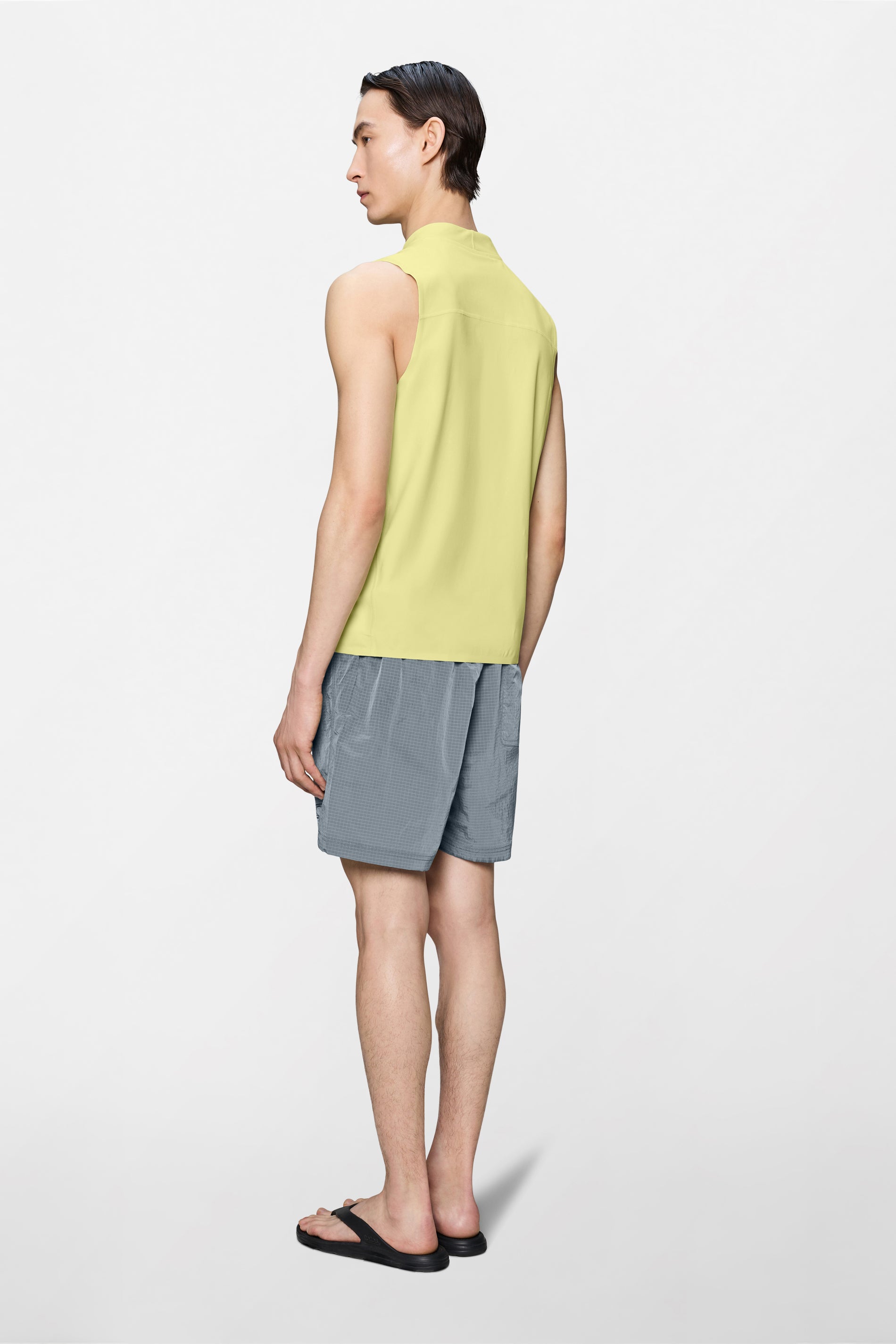 RAINS Warm Up Tank Top Pace Short Sleeve