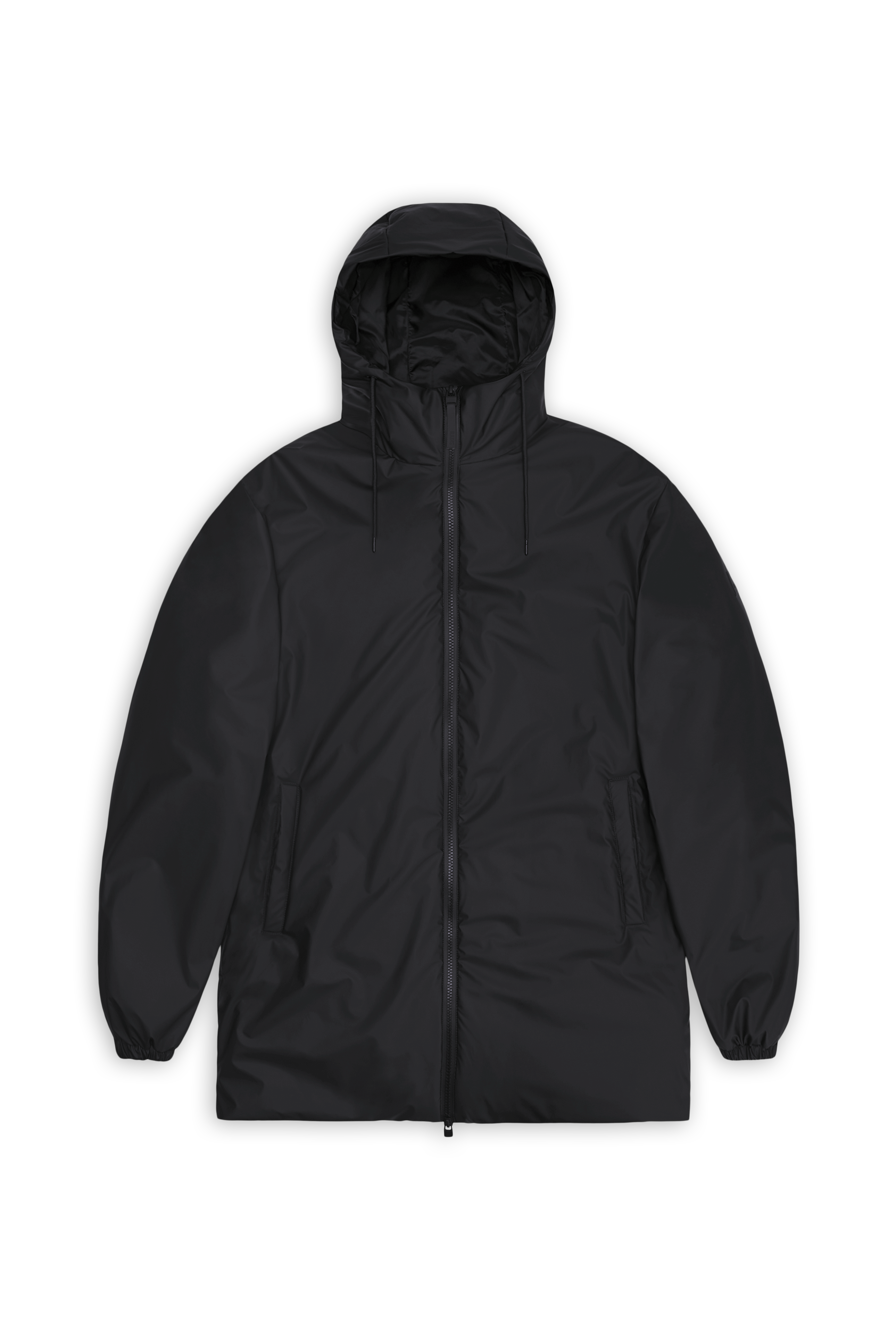RAINS Lohja Long Insulated Jacket Black Jacket