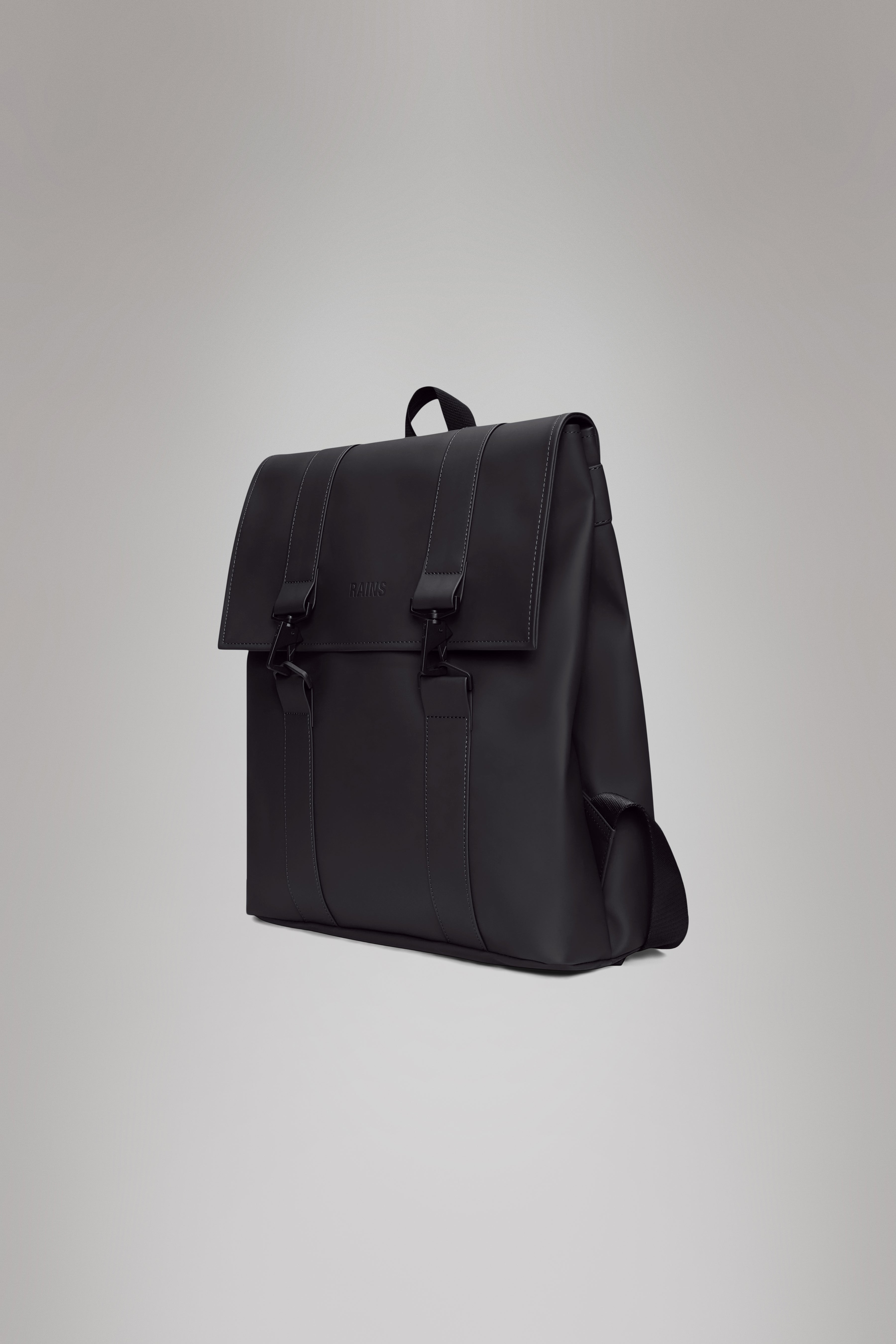 RAINS MSN Bag Black 21L H40 x D14 x W35 cm Backpack