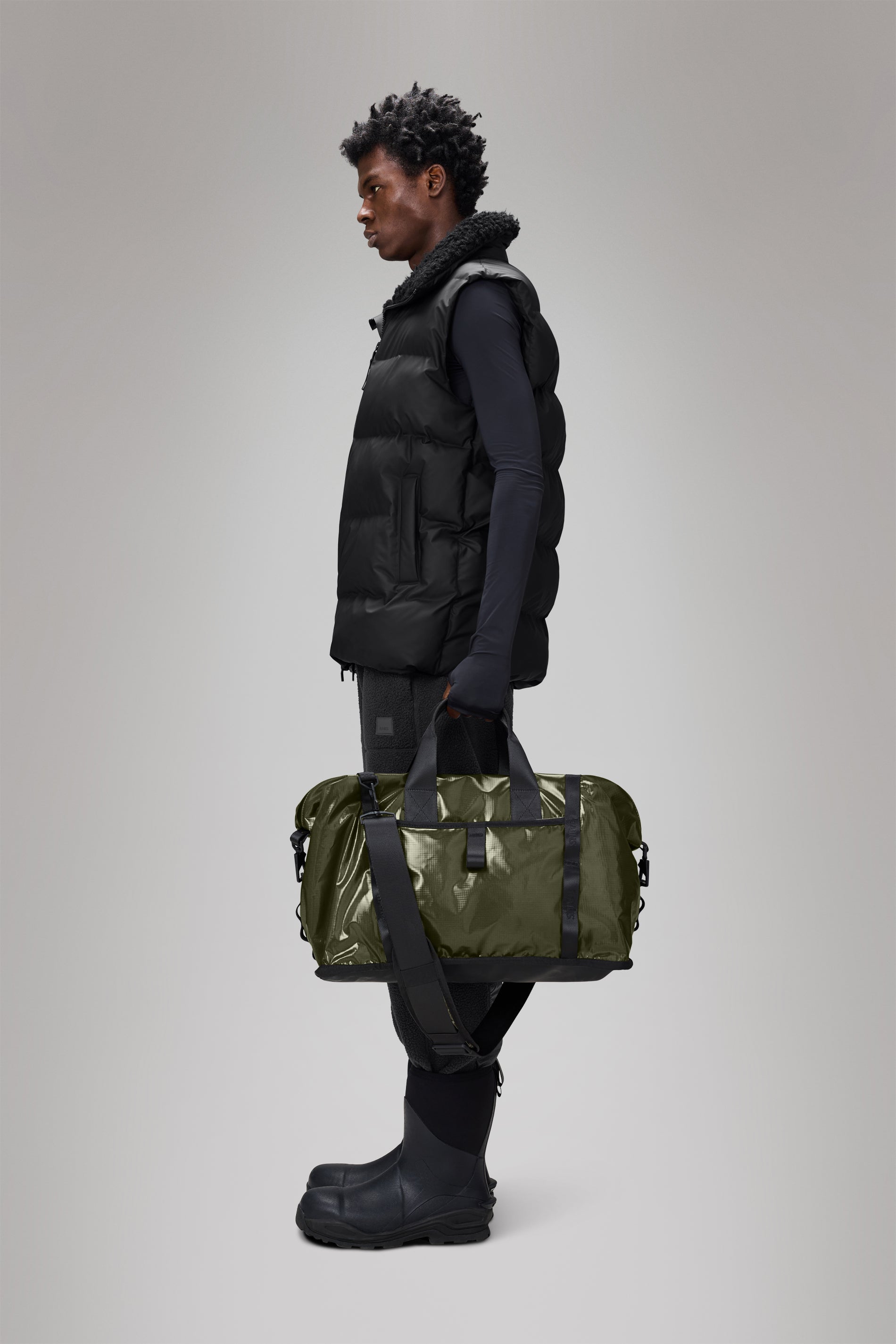 RAINS Sibu Weekend Bag Marsh Weekender