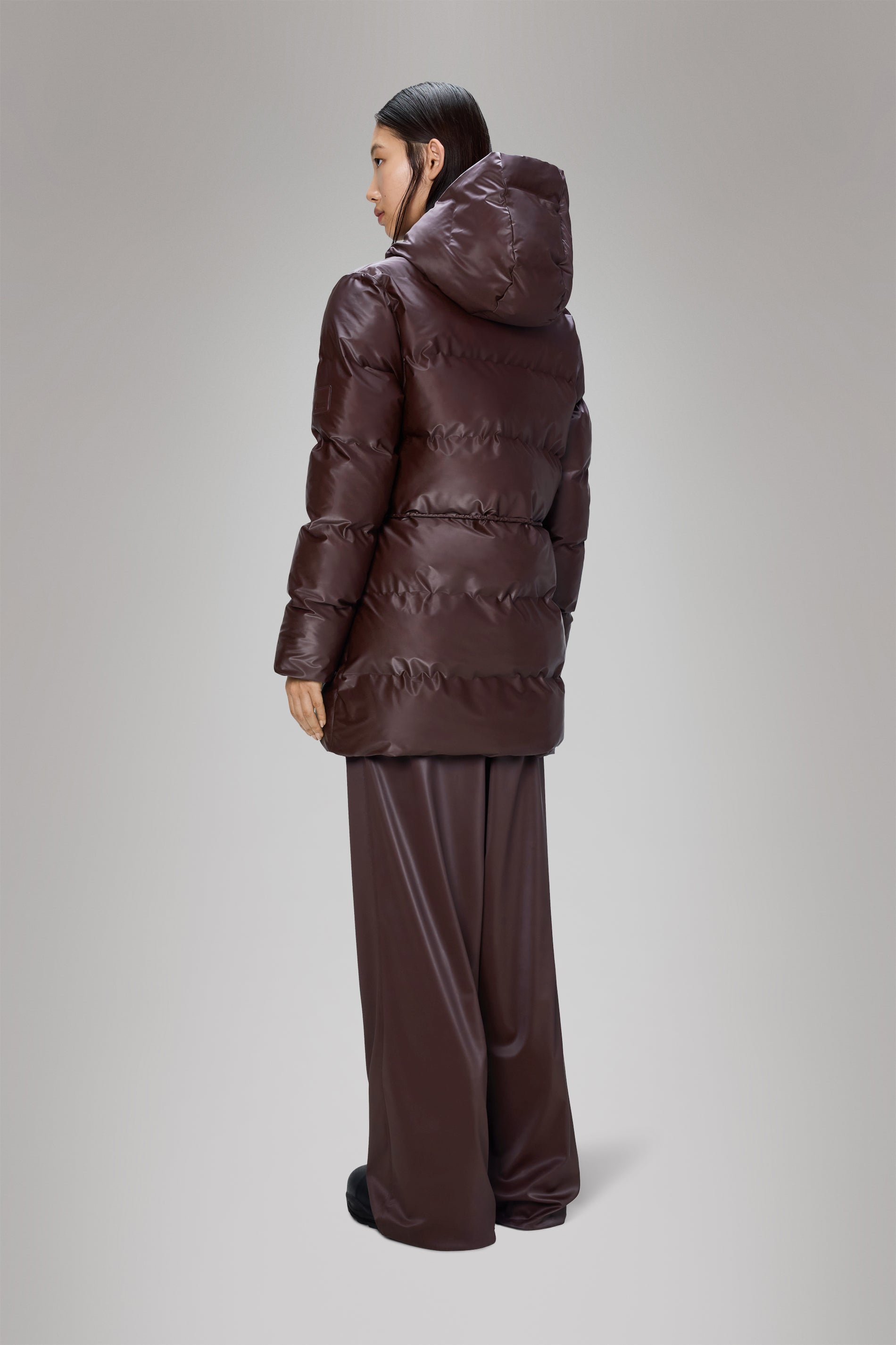 Rains Alta Long Puffer String W Jacket Depth Jacket