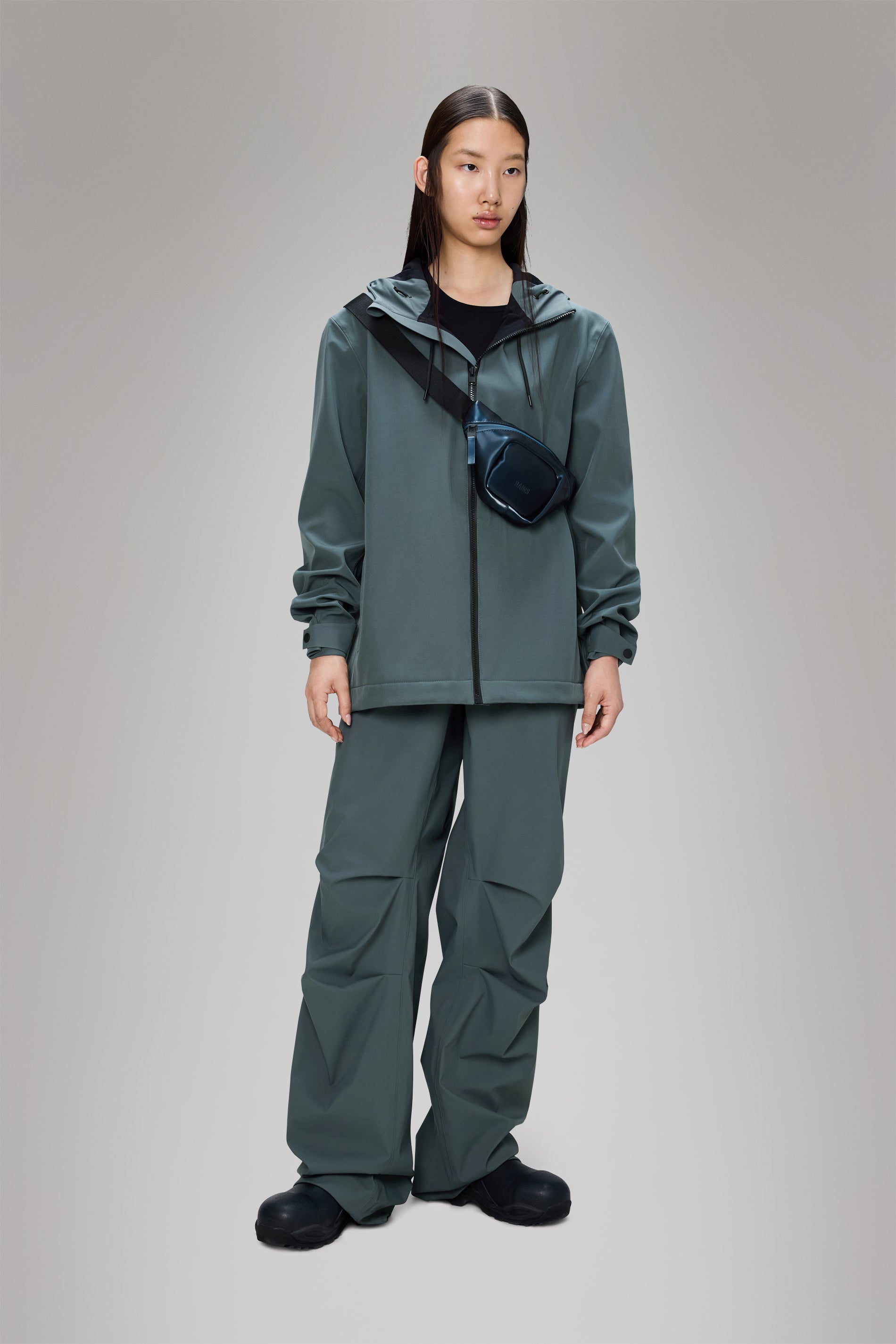 RAINS Suva Softshell Jacket Lagoon Jacket