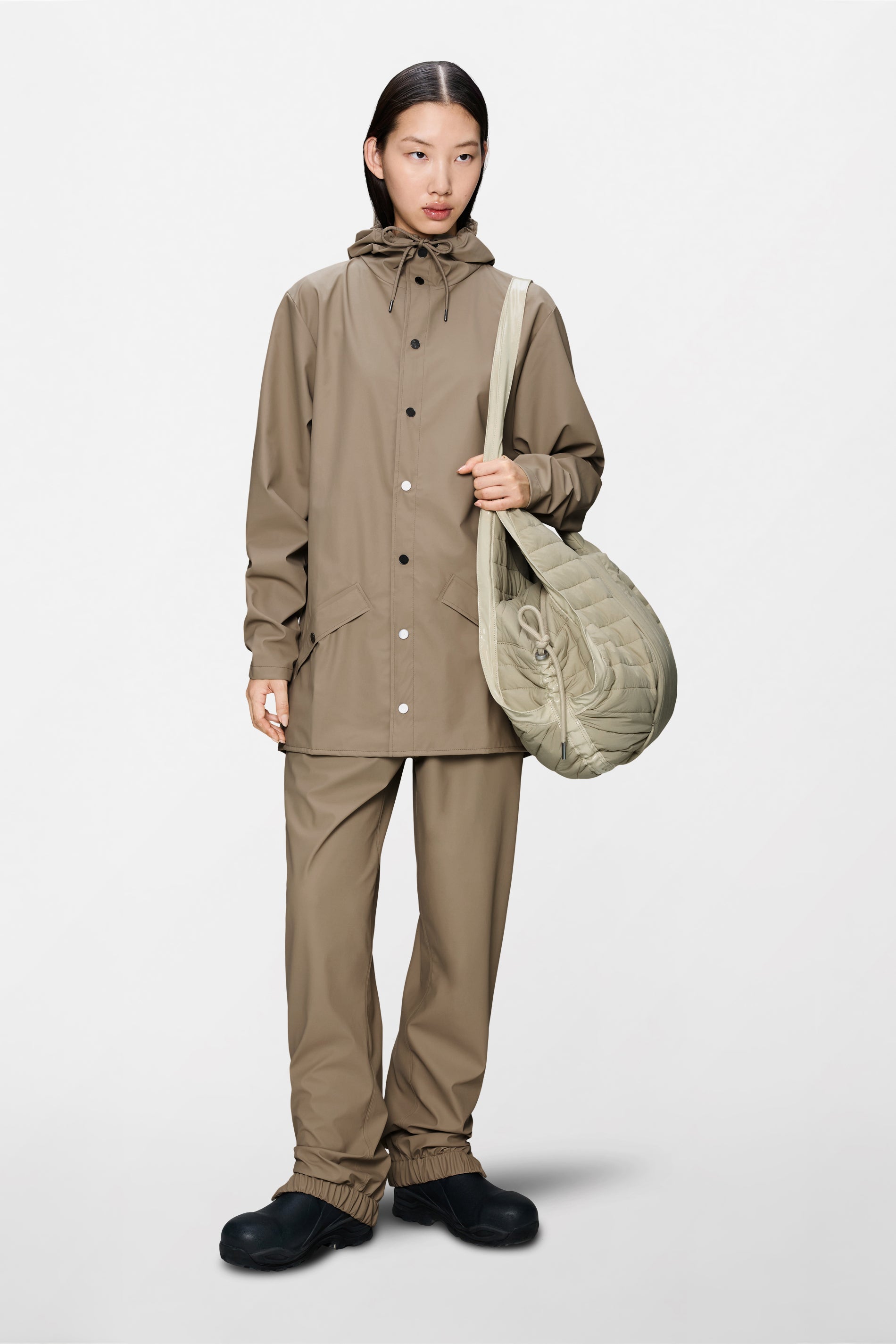 RAINS Jacket Beige Jacket