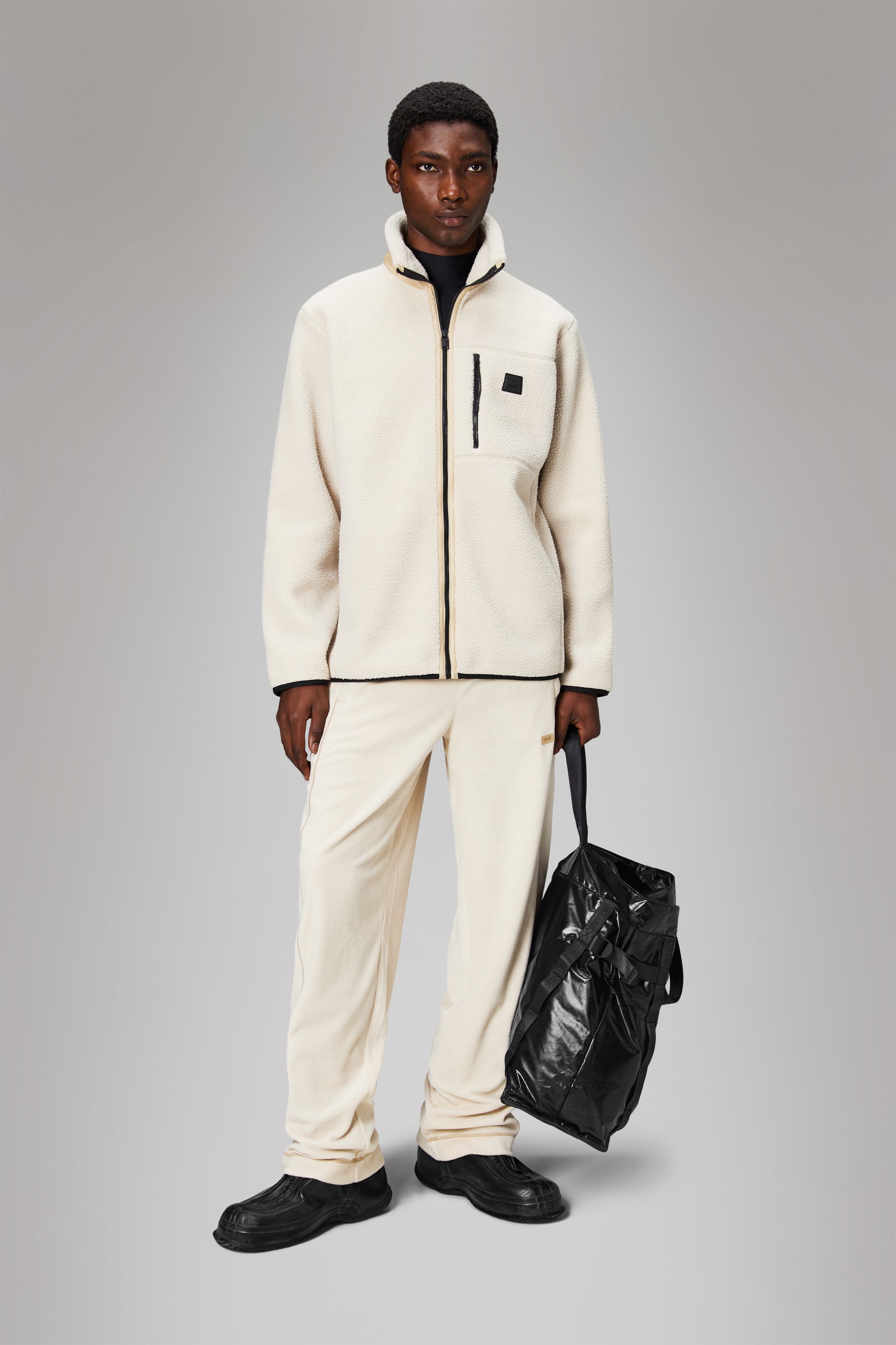 RAINS Yermo Fleece Jacket Dune Jacket