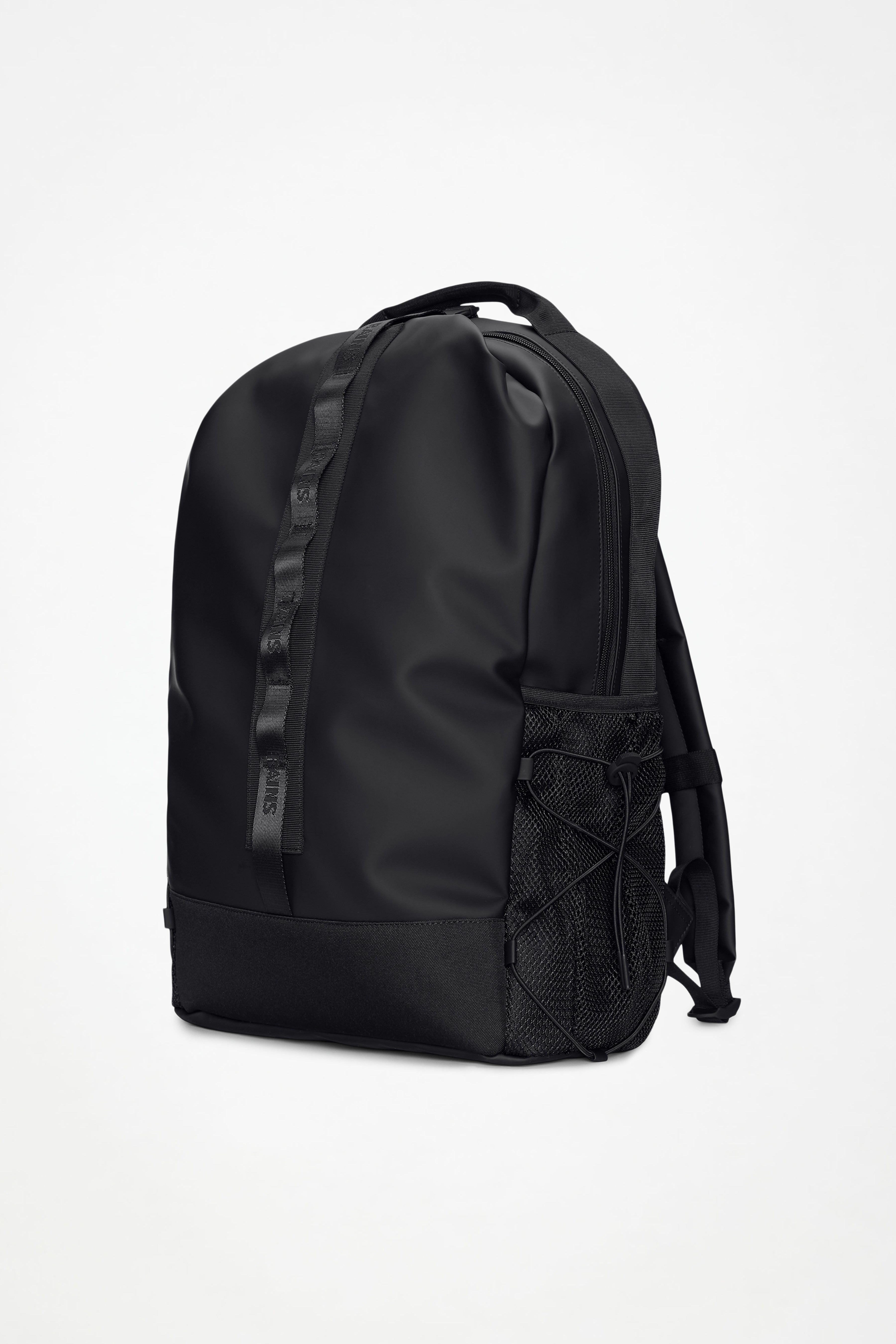 RAINS Trail Clip Front Backpack Black Backpack