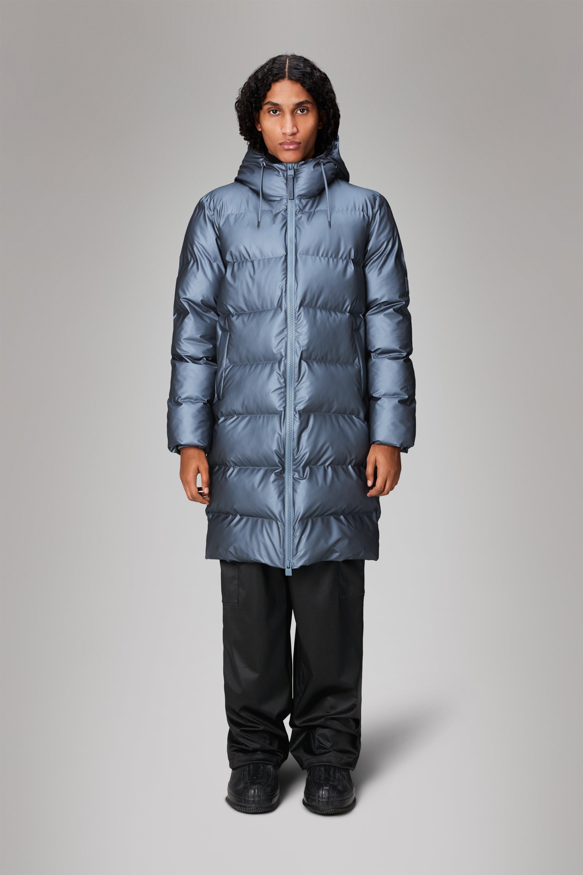RAINS Alta Longer Puffer Jacket Bay Jacket