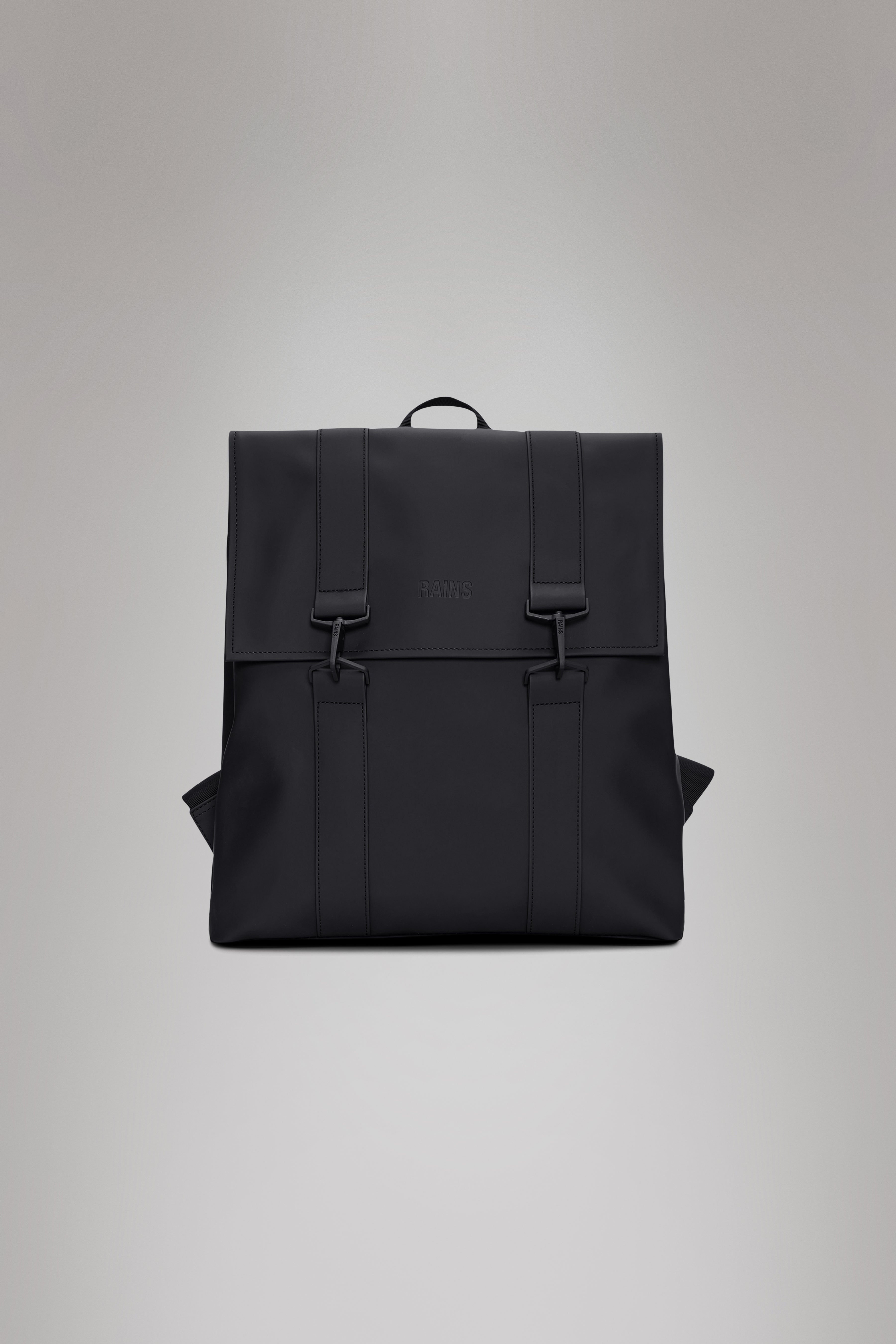 RAINS MSN Bag Black 21L H40 x D14 x W35 cm Backpack