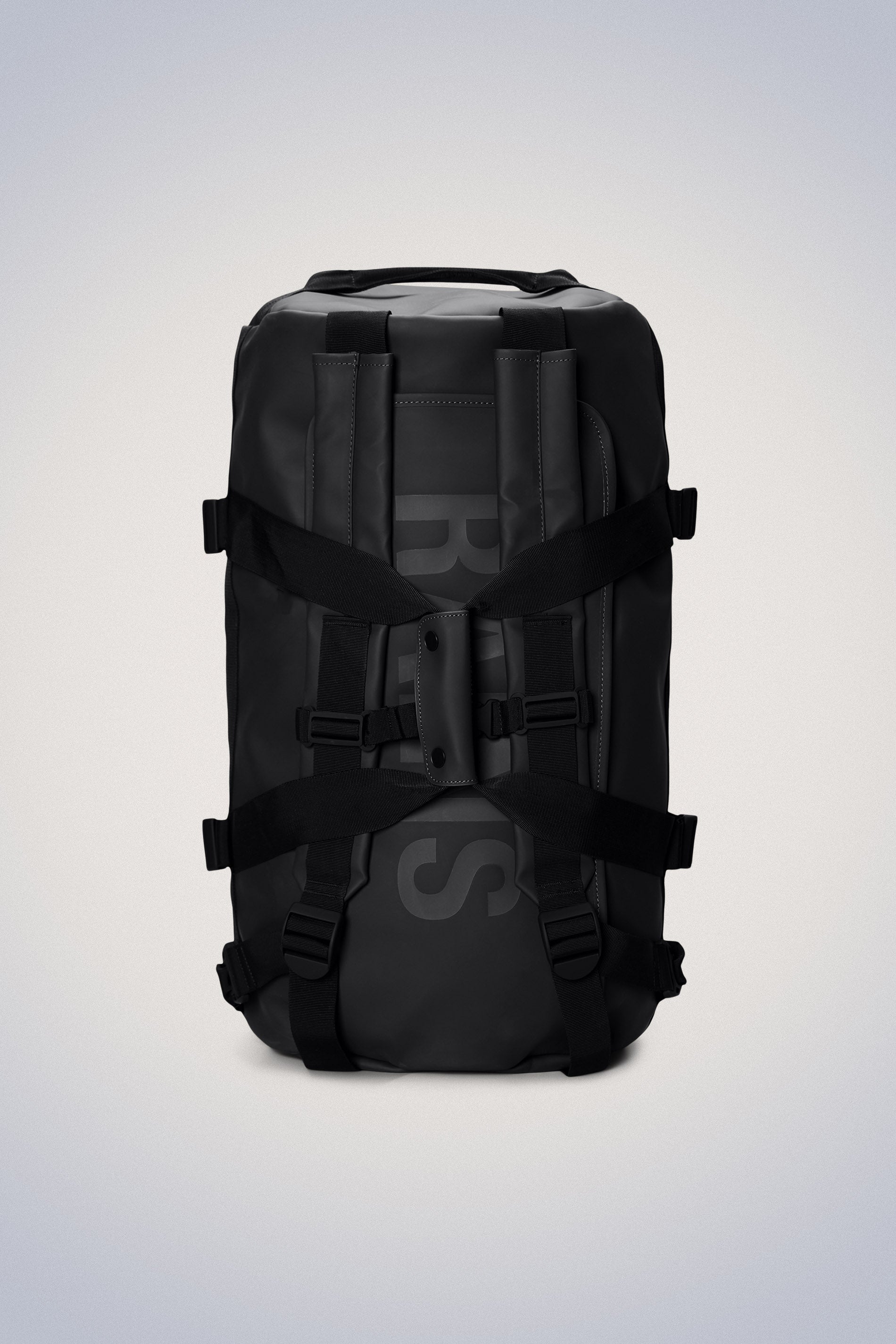 Rains® Texel Duffel Bag Small en Black pour 135 € | Livraison Gratuite