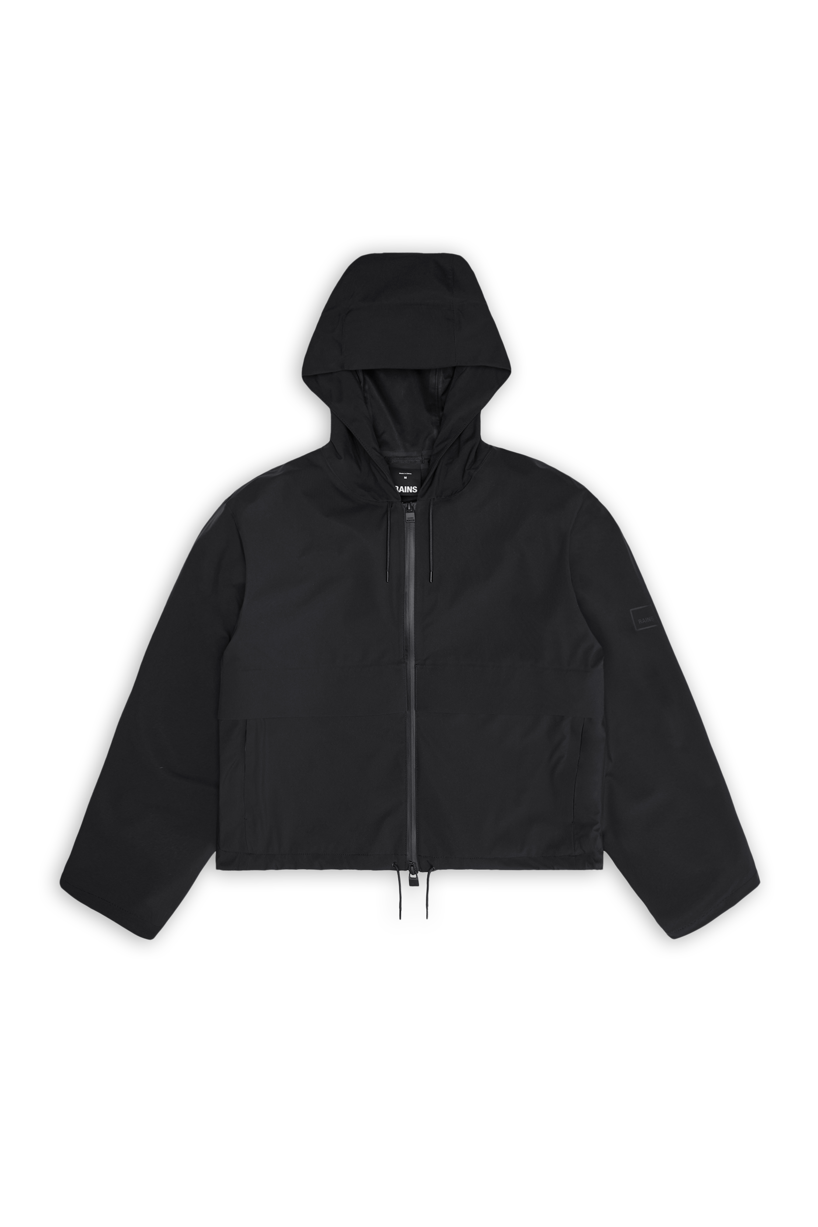 Rains Suva Hardshell Short String W Jacket Black Jacket