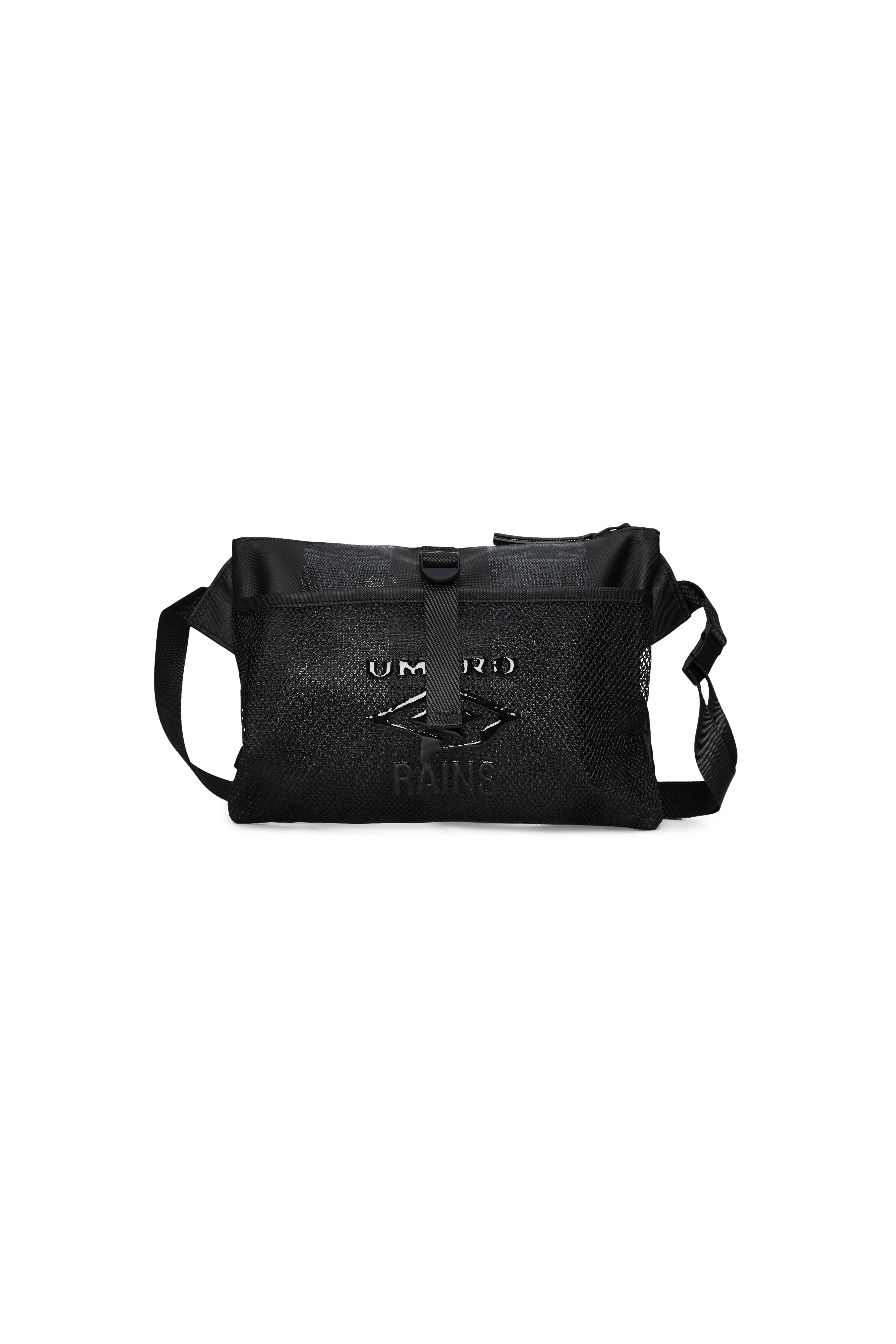 Rains Rains x Umbro Transfer Musette Bag Black Crossbody