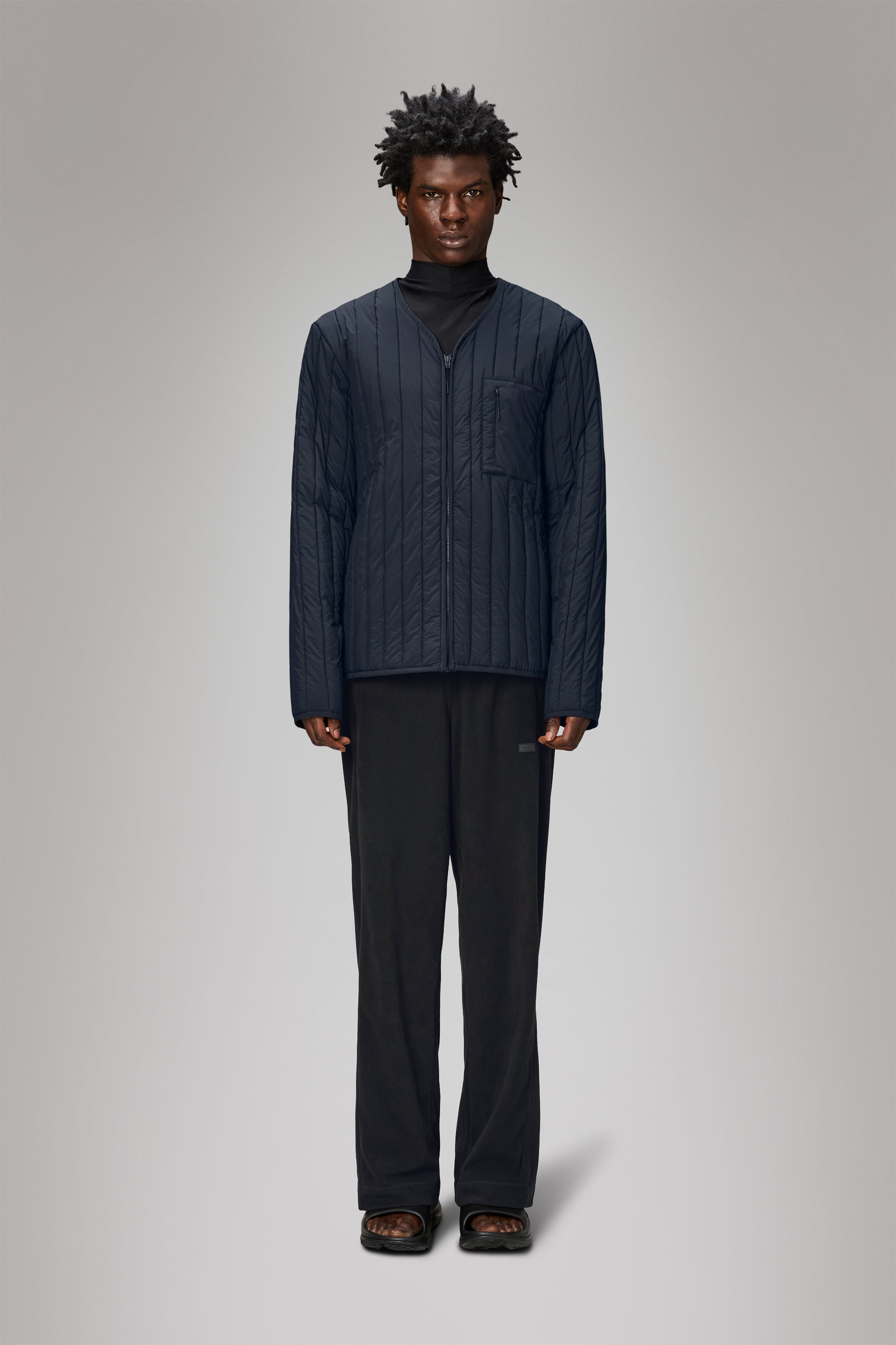 RAINS Banja Liner Jacket Navy Jacket