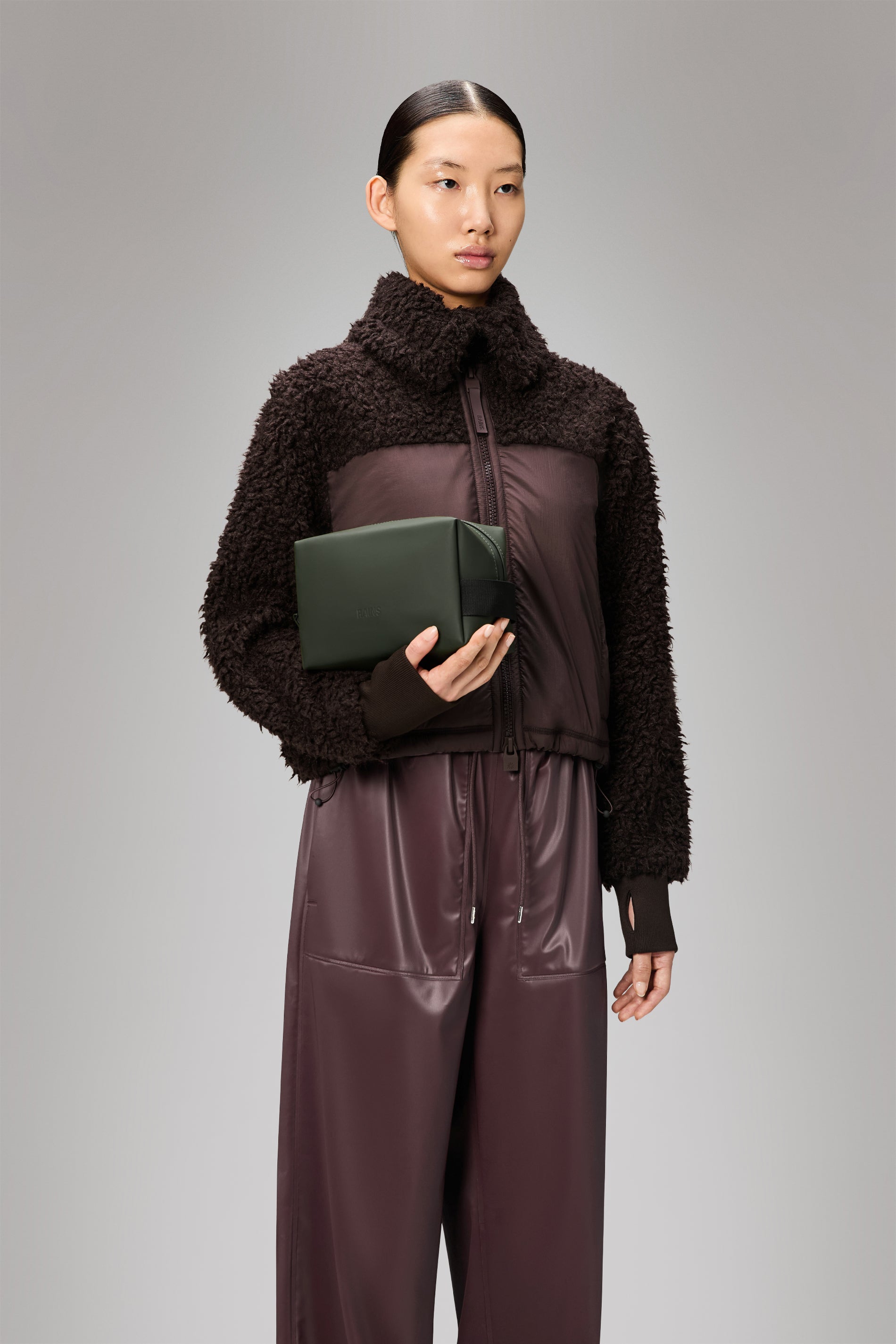 RAINS Wash Bag Small Green 3L H13 x D11 x W21 cm Wash Bag