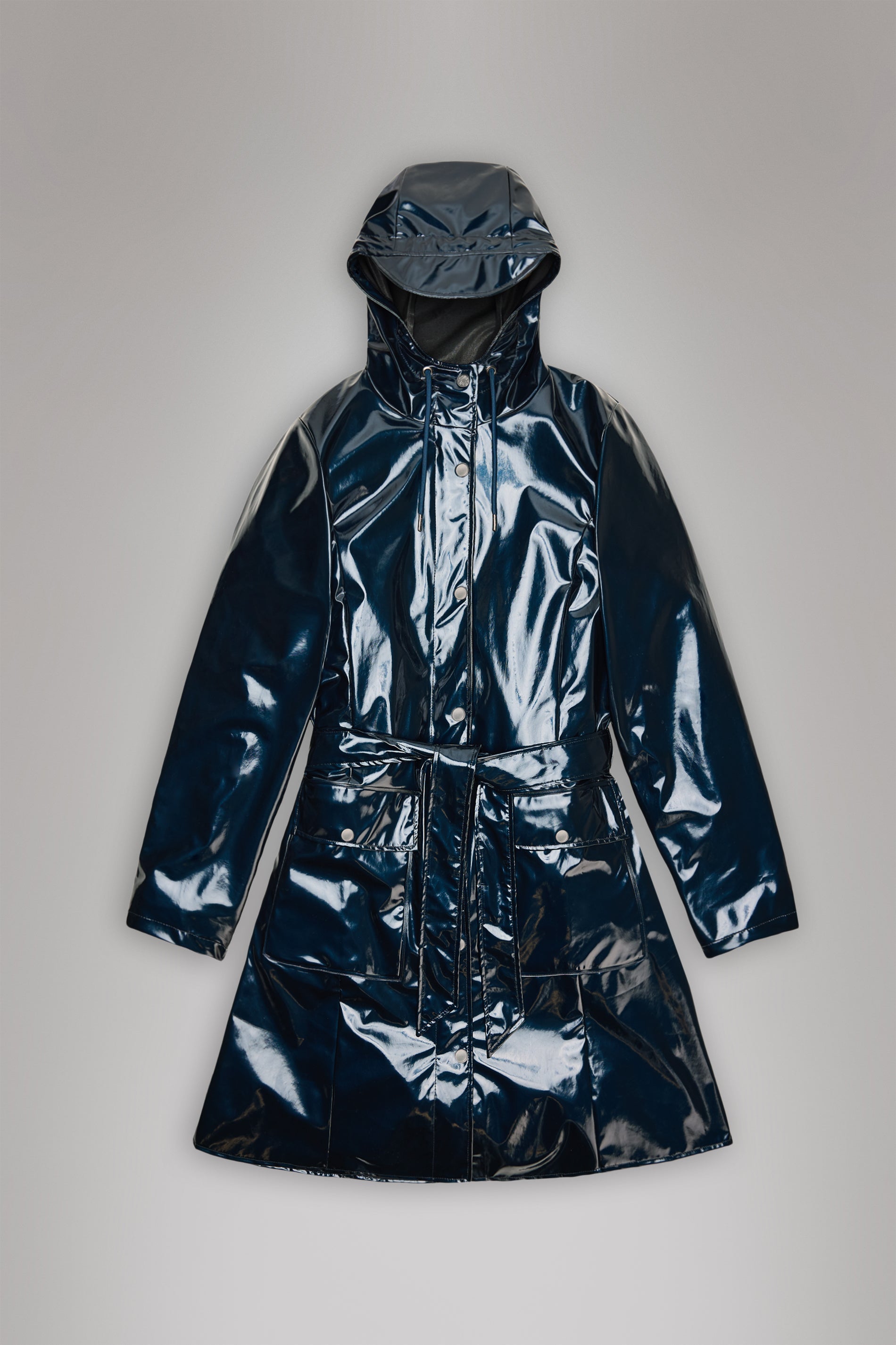 Rains Curve Long Jacket
 Spill Jacket