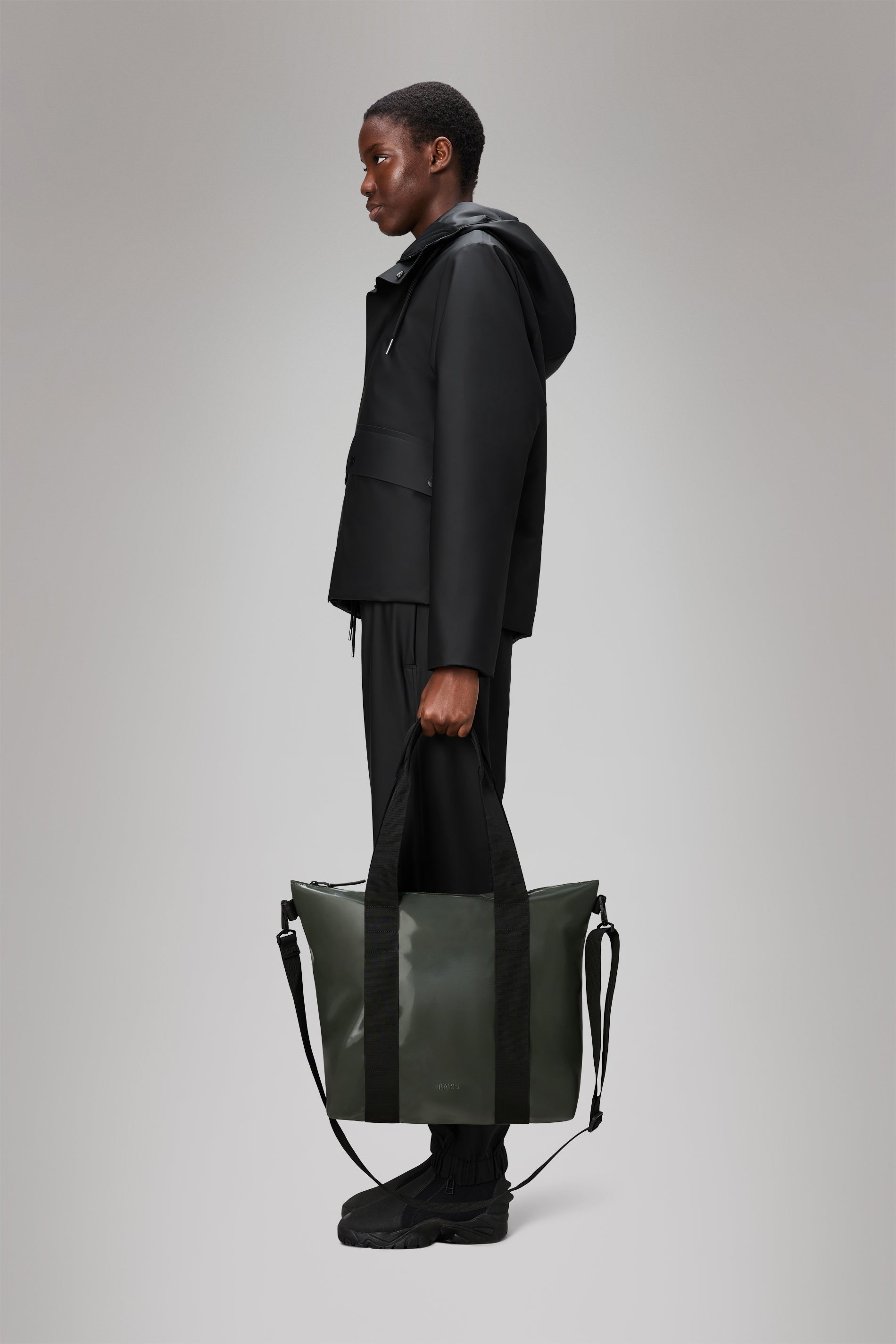 RAINS Tote Bag Mini Swamp Tote