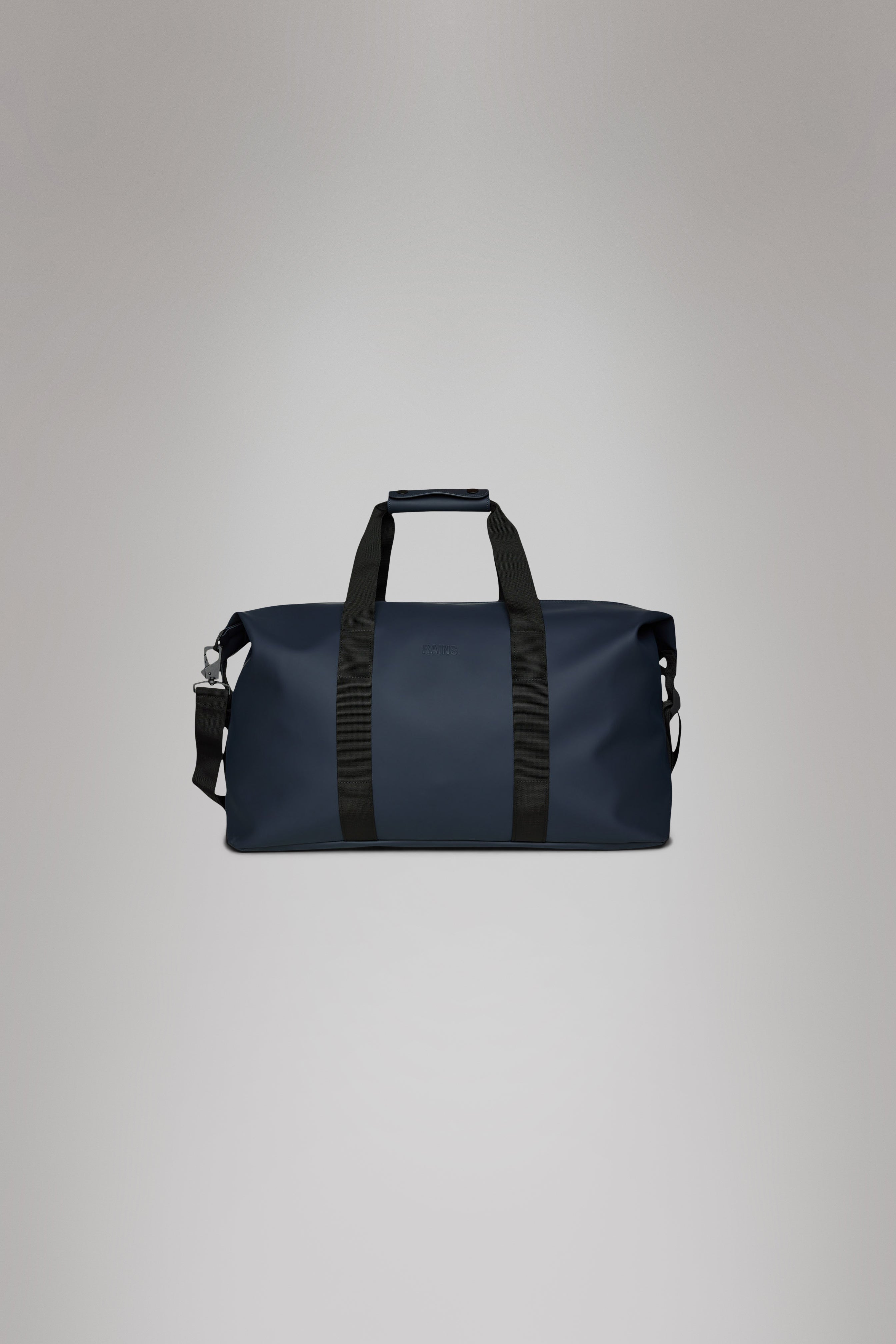 RAINS Hilo Weekend Bag Navy 38L H35 x D26 x W62 cm Weekender