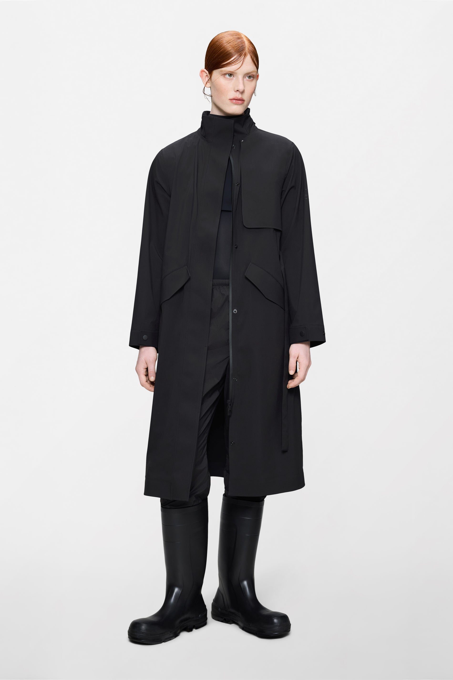 RAINS Suva Hardshell W Coat Black Jacket