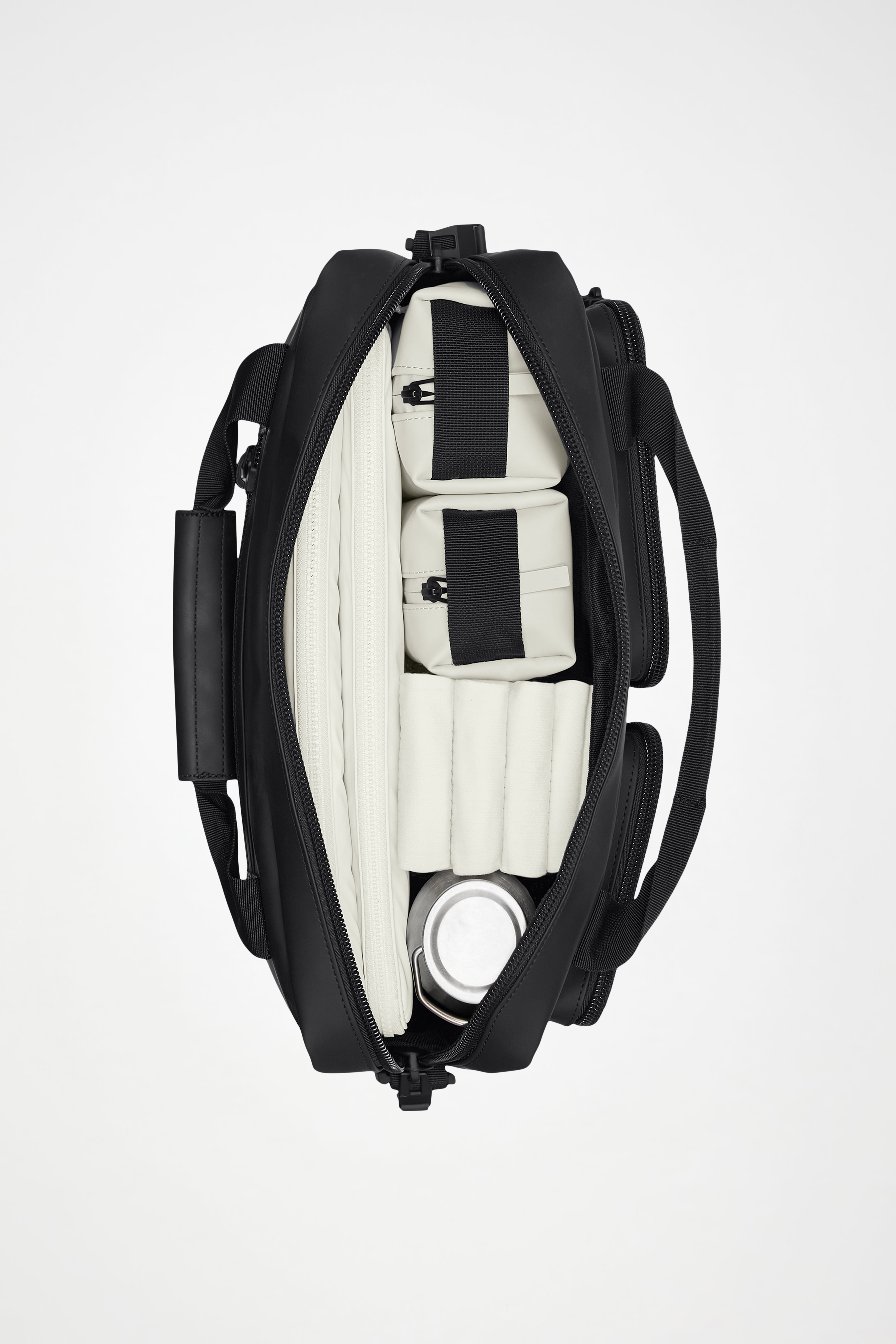 RAINS Texel Tech Bag Black 10L H30 x D9 x W39 cm Crossbody