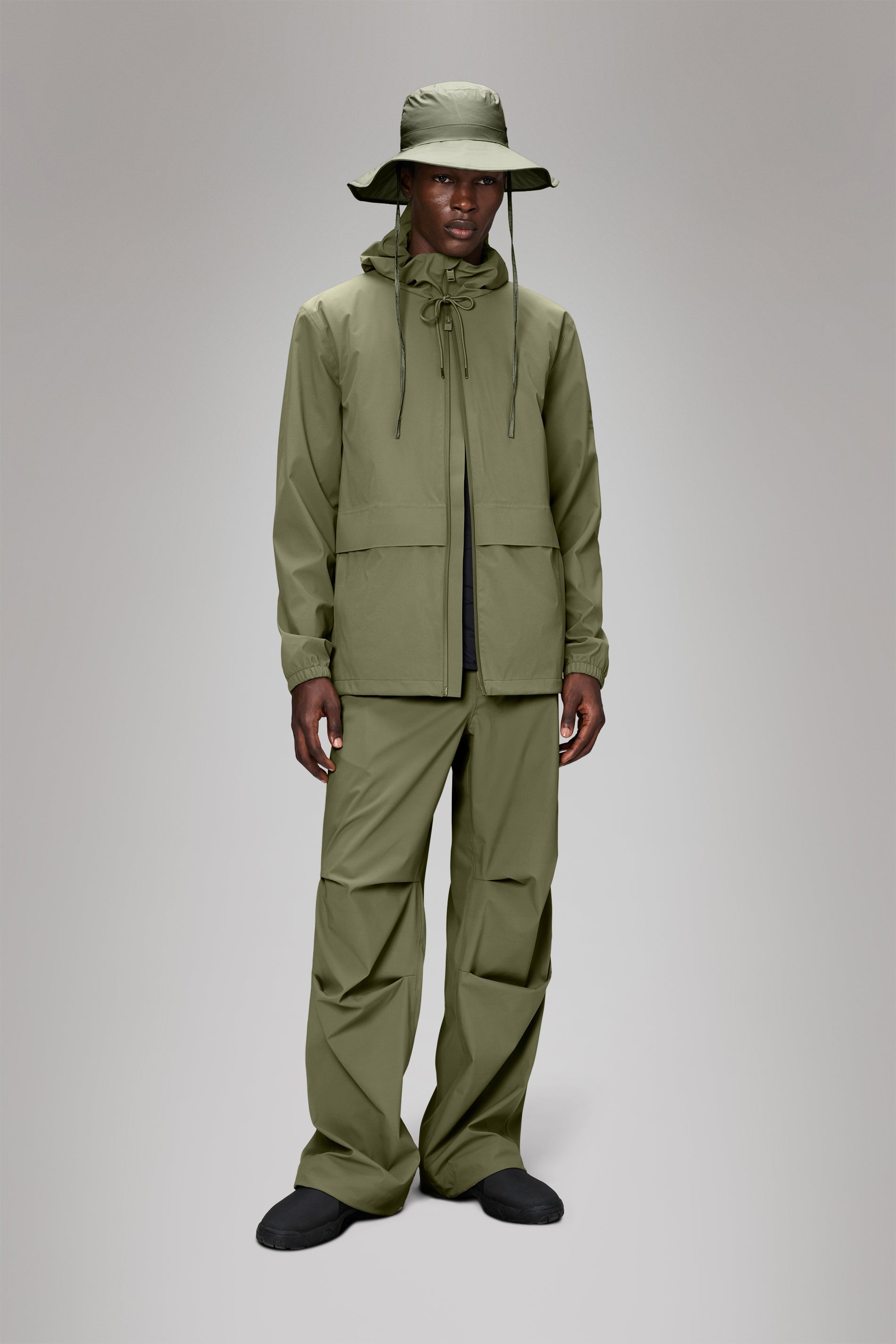 Rains Suva Hardshell Pocket Jacket Marsh Jacket