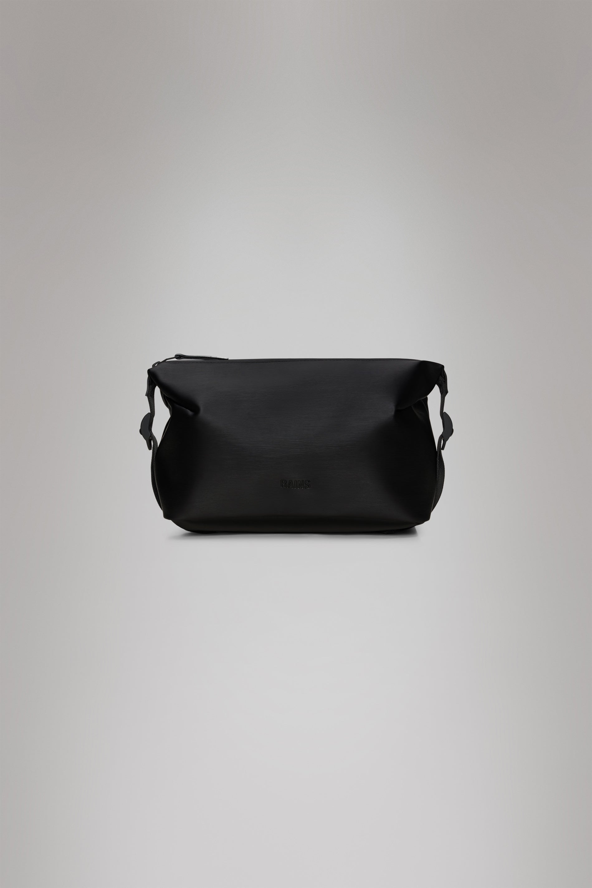 RAINS Hilo Wash Bag Black Grain 4.40L H18 x D12 x W26 cm Wash Bag