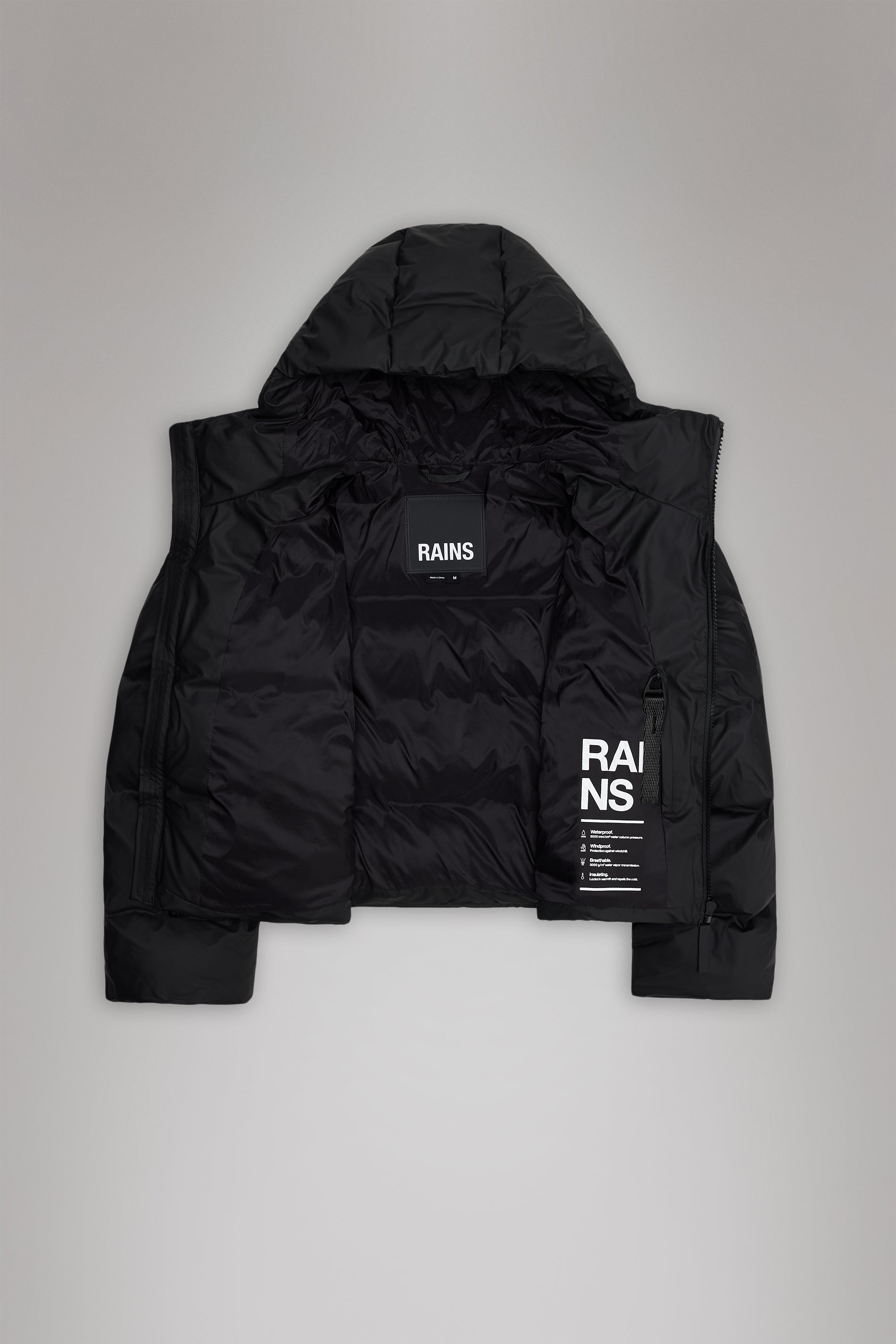 RAINS Alta Short Puffer Jacket Spill Jacket
