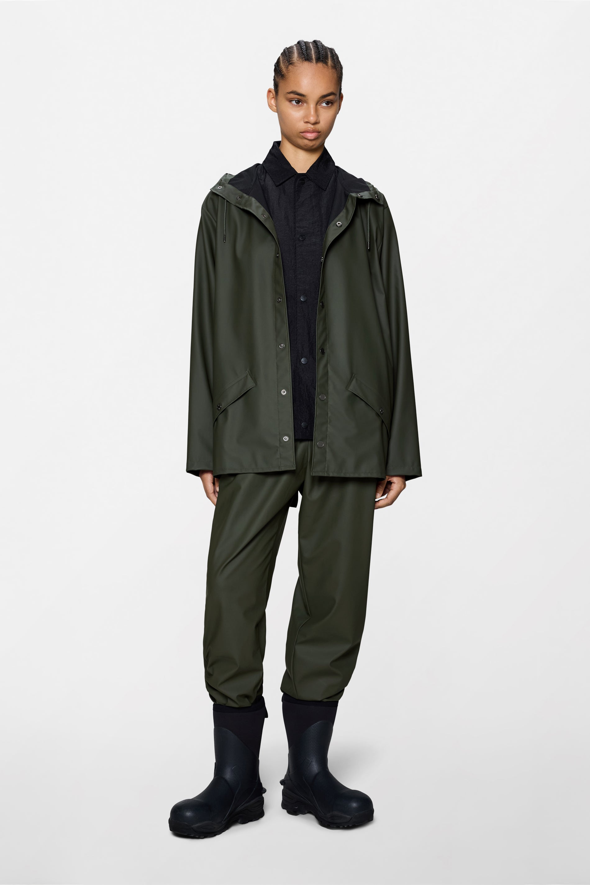 RAINS Jacket Green Jacket