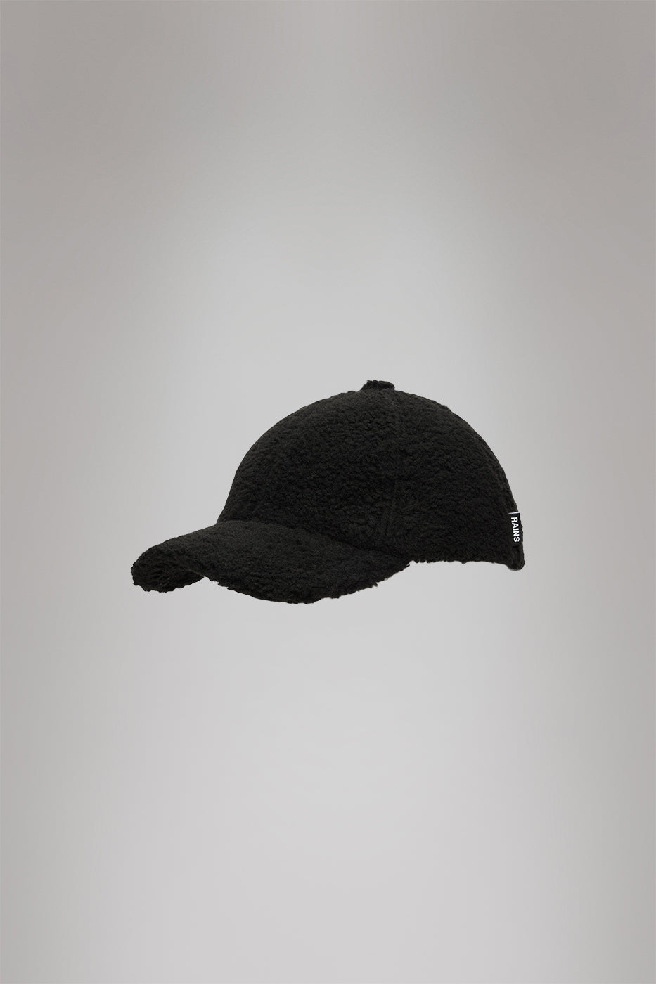 RAINS Fleece Cap Black Headwear