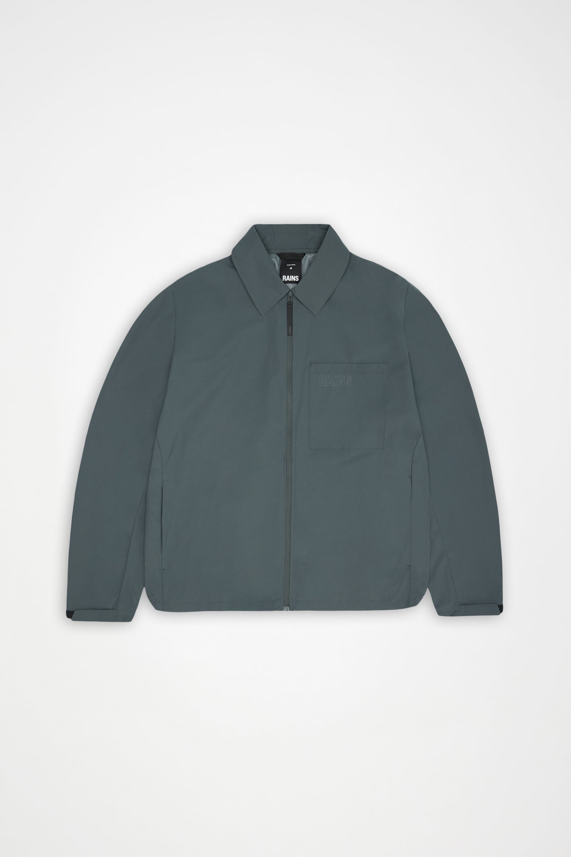 RAINS Mito Overshirt Dark Grey Long Sleeve